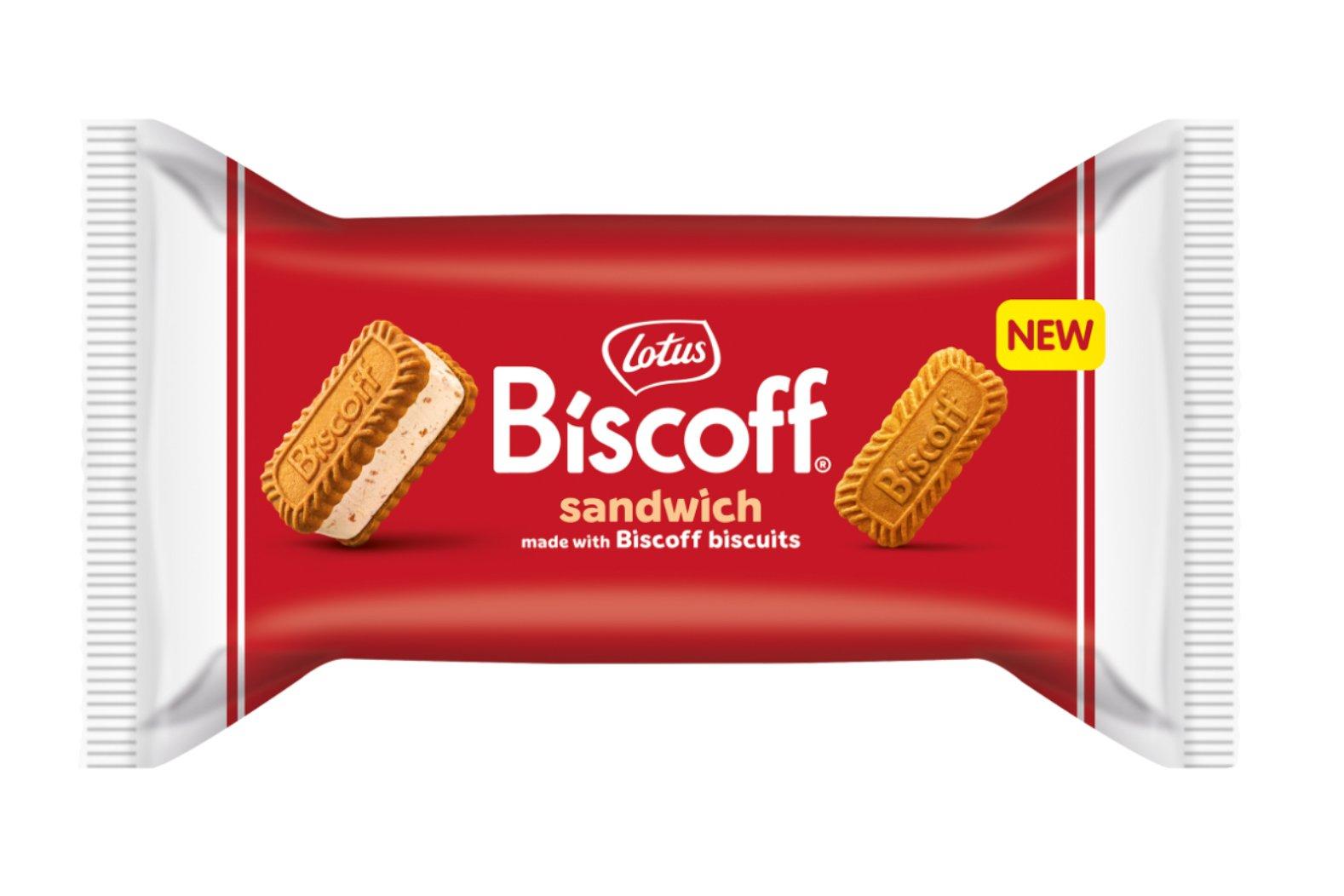Lotus Biscoff Ice Cream Sandwich