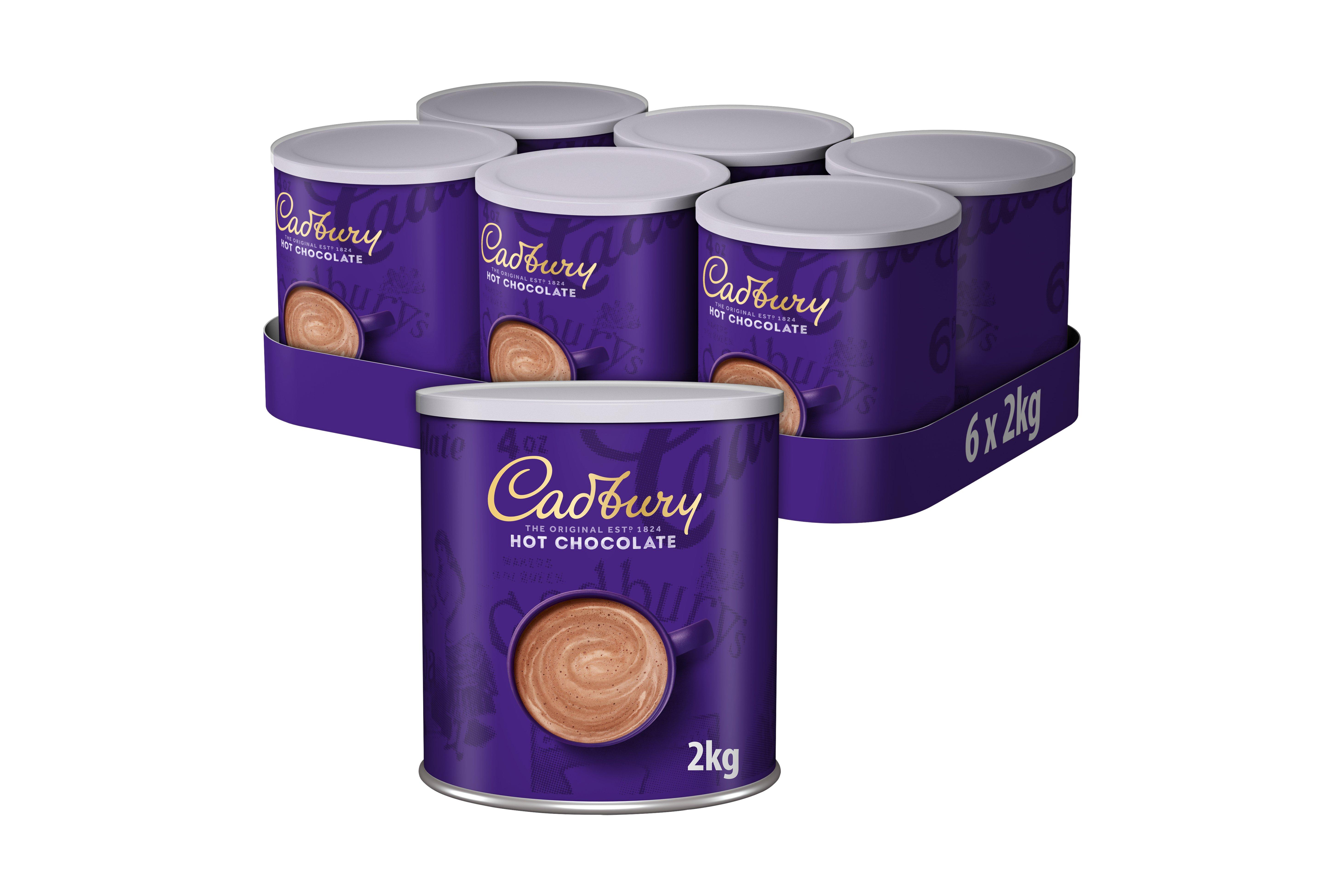 Cadbury Original Drinking Hot Chocolate Large Tub 2kg