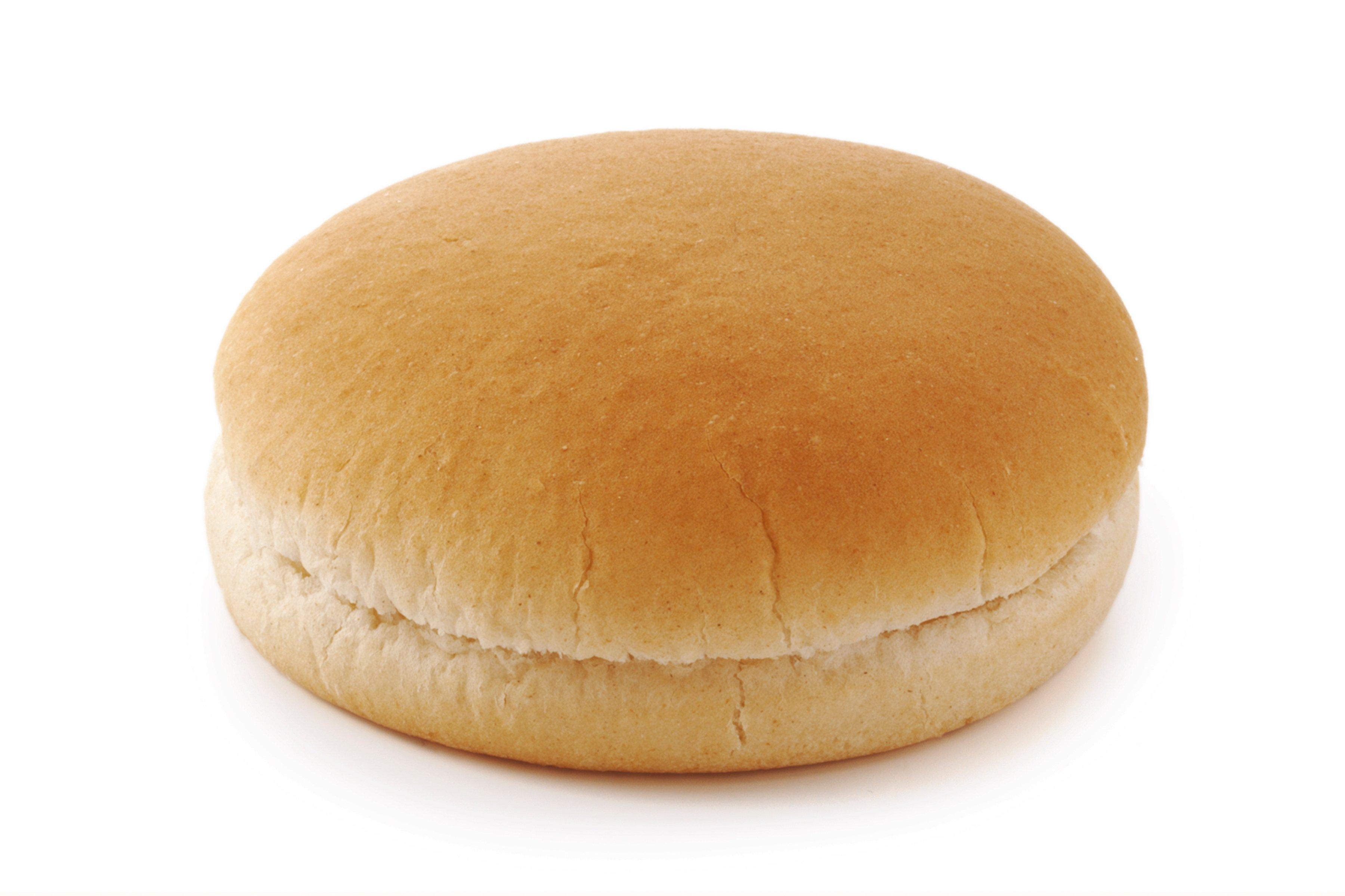 Sysco Essentials 4" Pre Sliced Unseeded Burger Bun