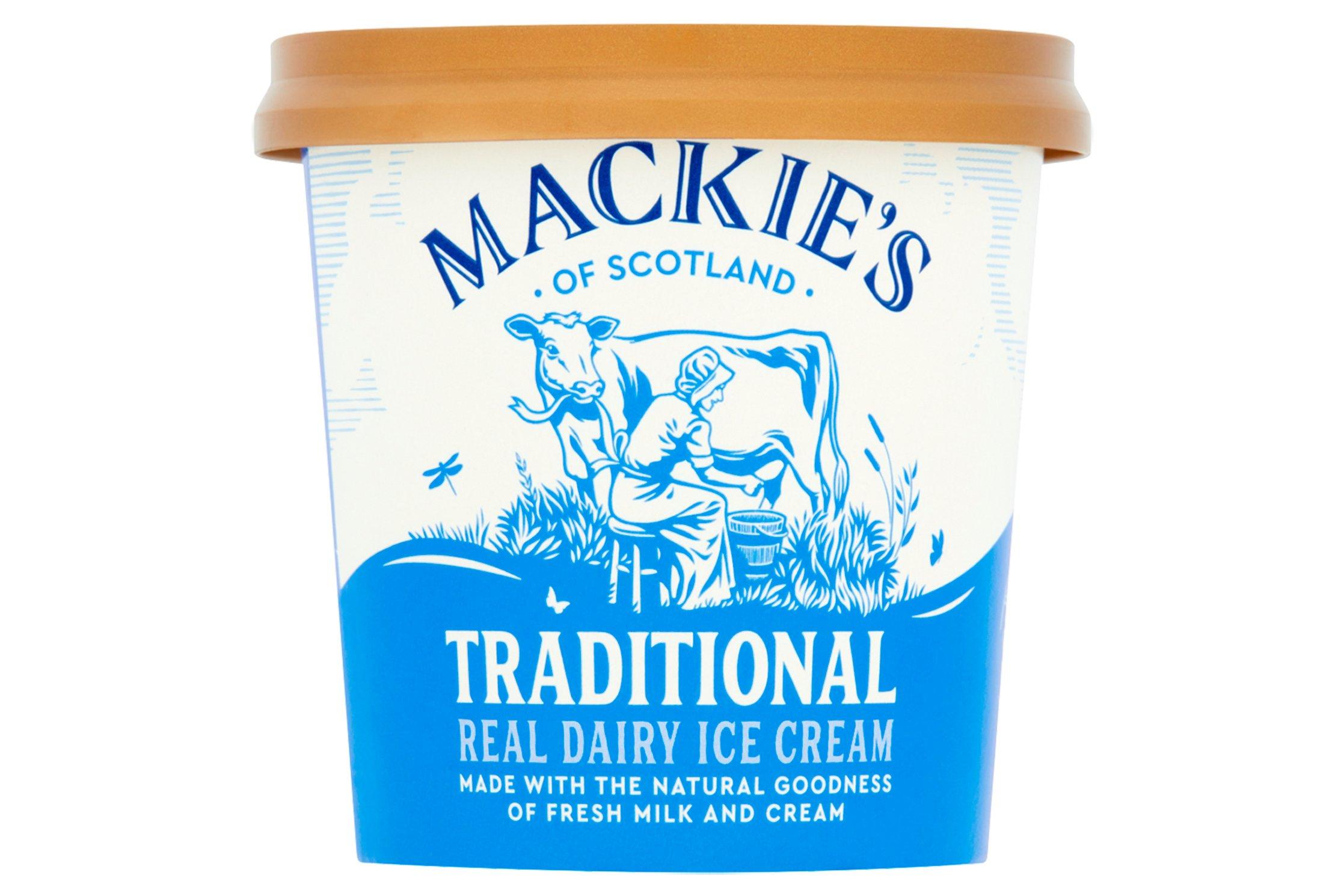 Mackie's of Scotland Traditional Ice Cream (Individual Tub) 120ml