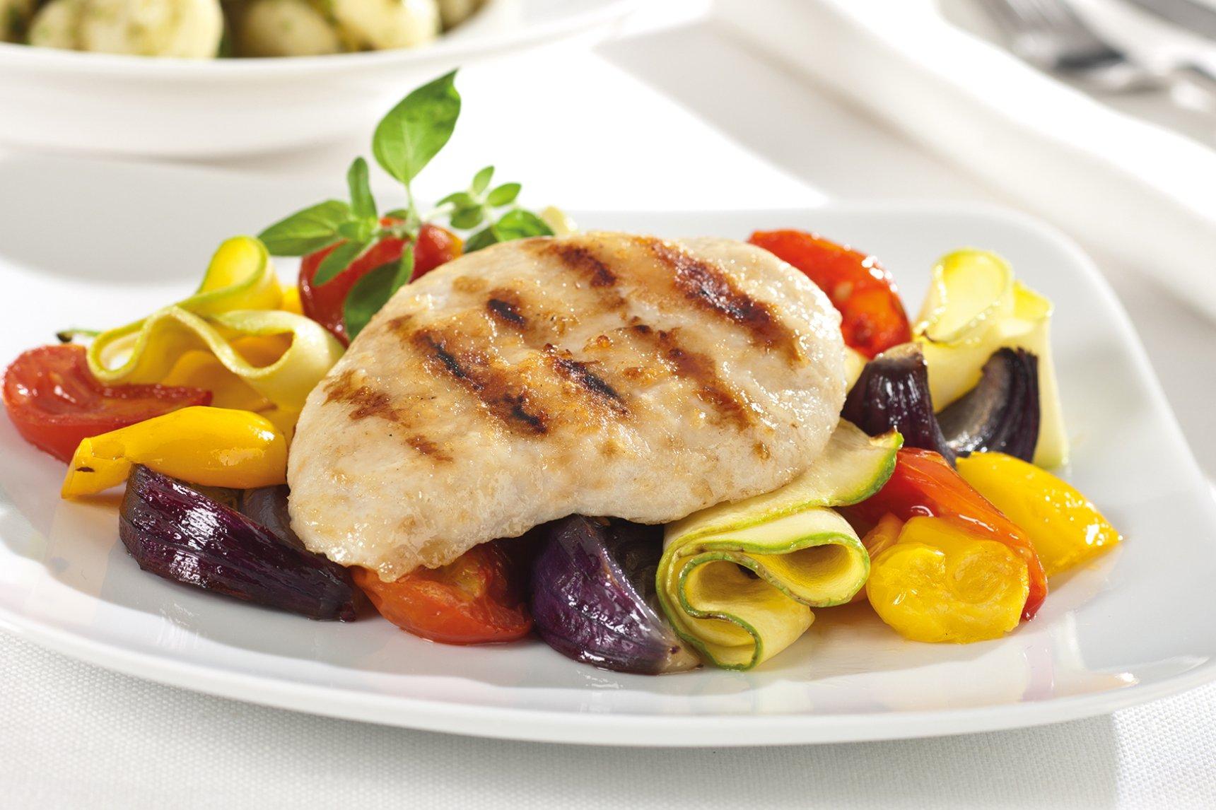 Green Gourmet British Red Tractor Raw Chicken Breast Fillet Portion