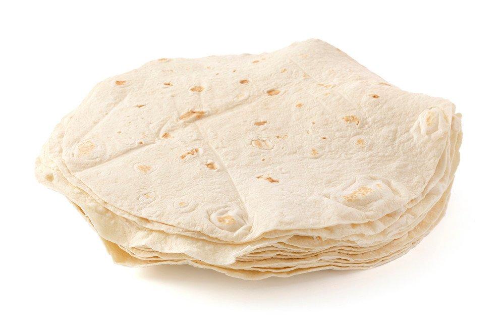 12" Fully Baked Flour Tortillas