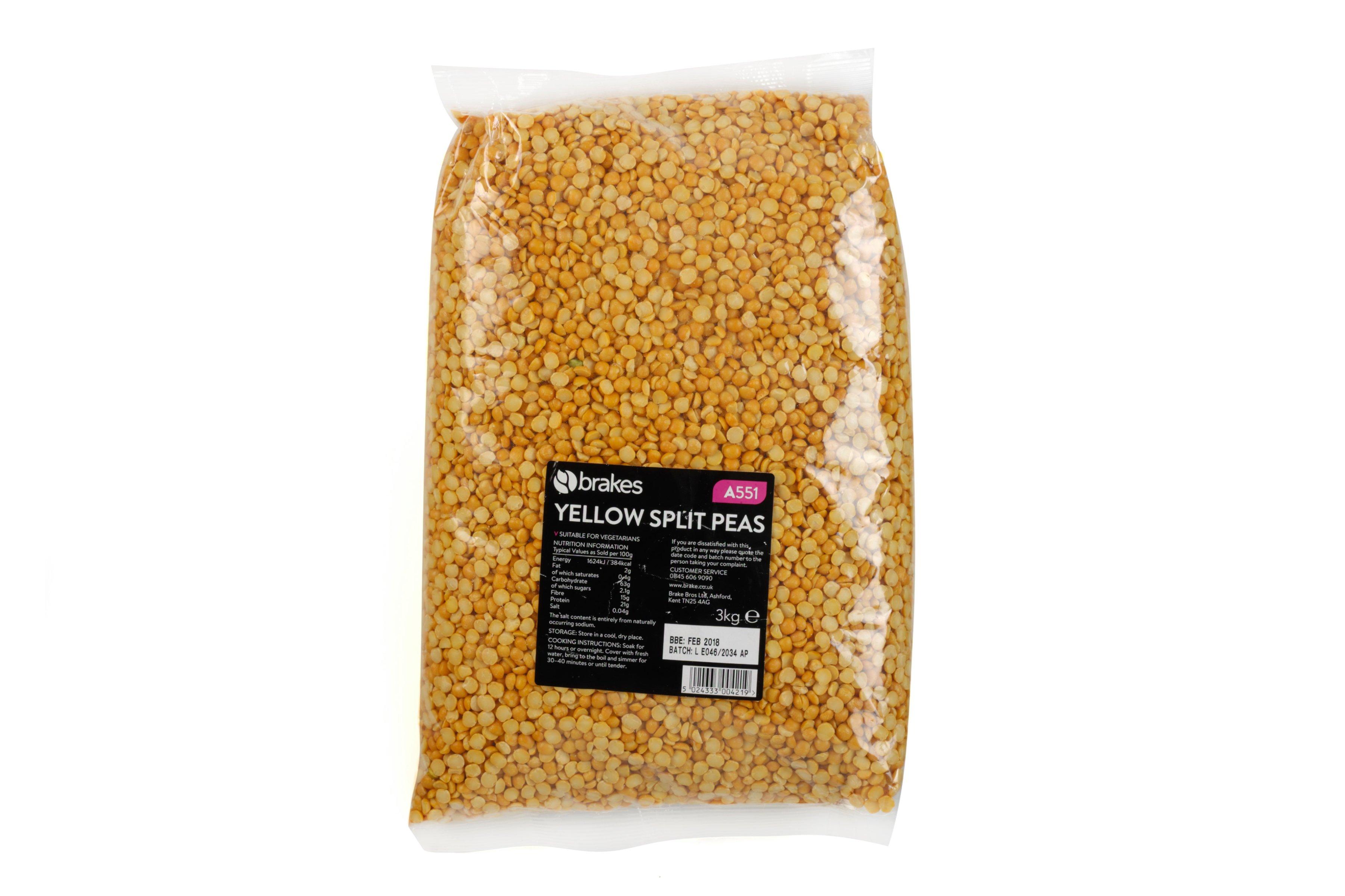 Brakes Yellow Split Peas