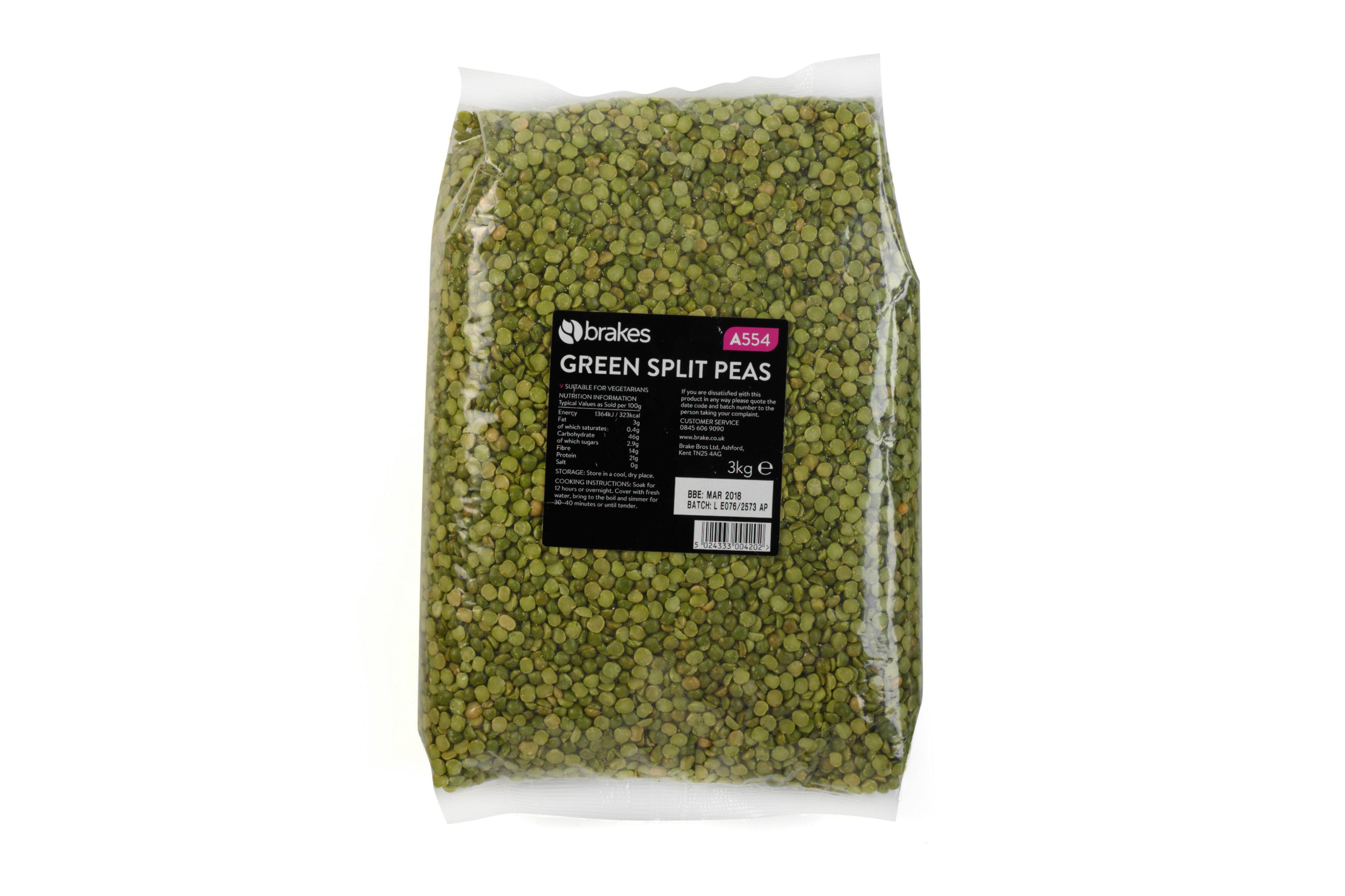 Brakes Green  Split Peas