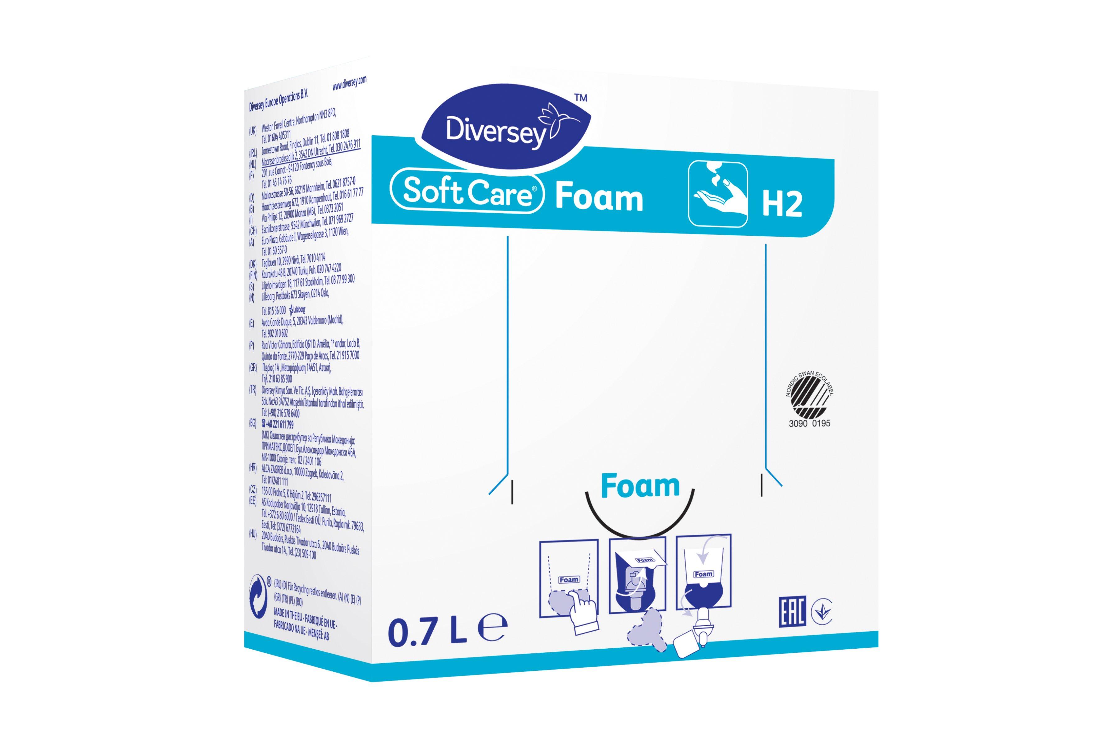 Diversey Soft Care Foam H2 0.7L
