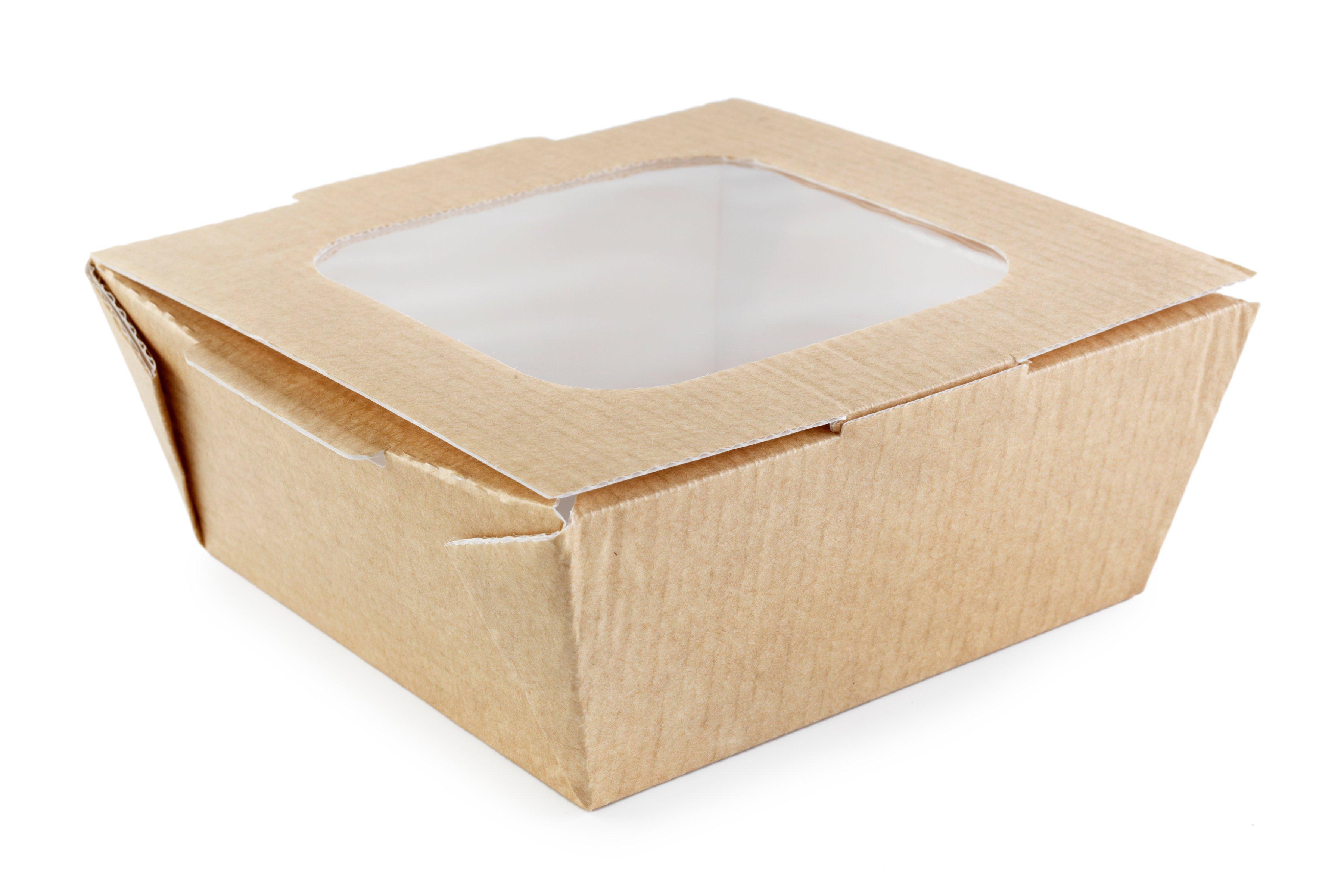 TASTE Medium Food to go box (with Window)