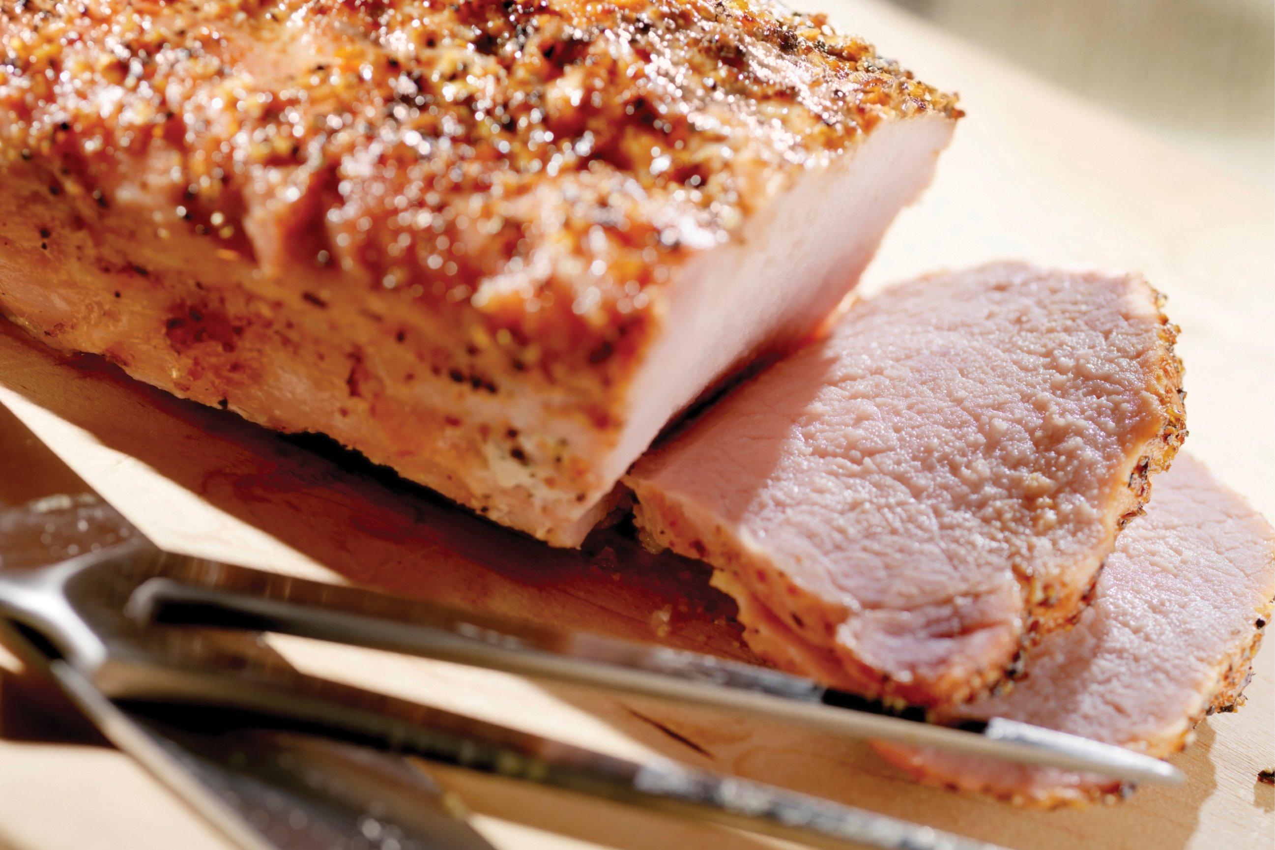 The UK Foodhall Ltd Raw Ready to Roast British Gammon Joints (to carve)