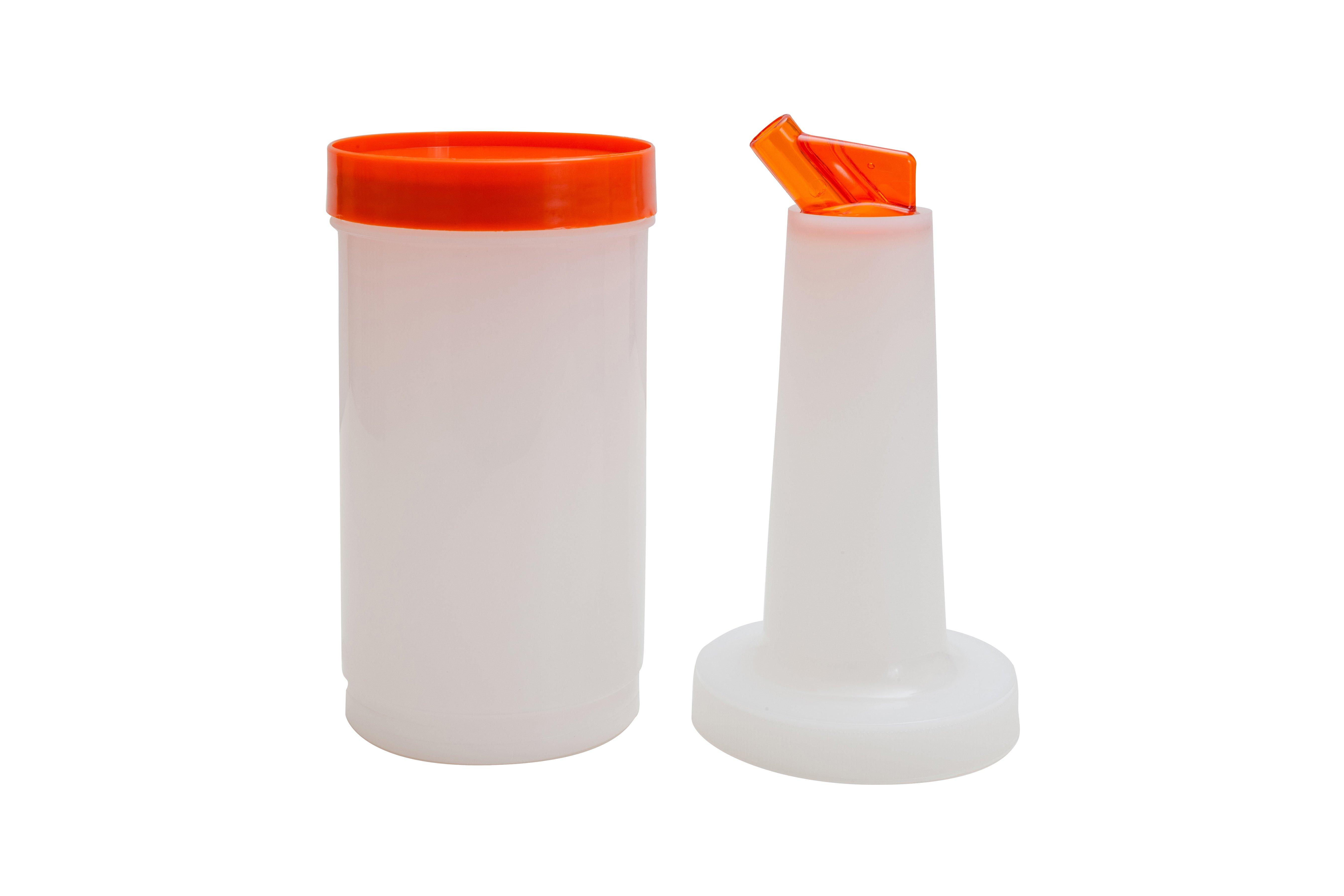 1 litre Save-Or-Serve Bottle Orange