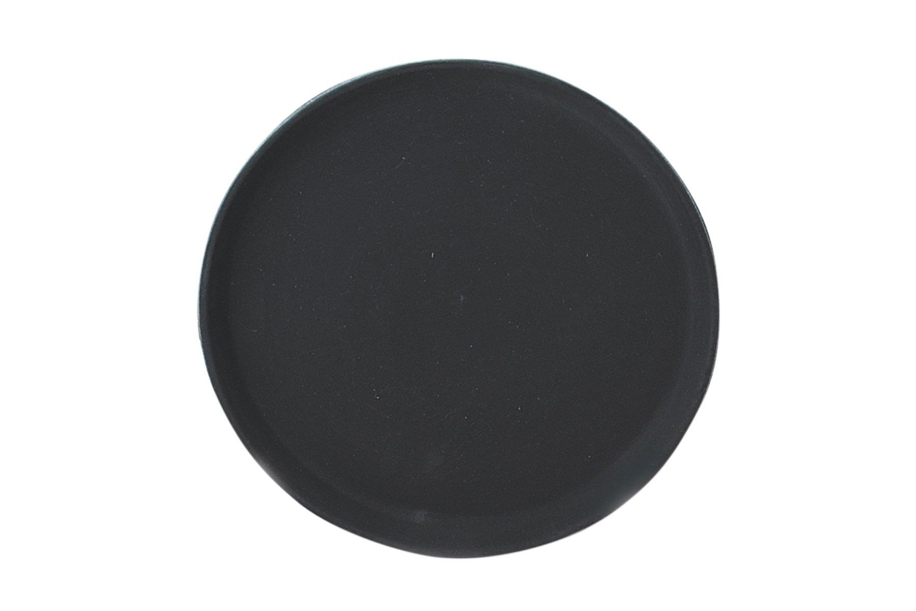 Black Round Tray 28Cm