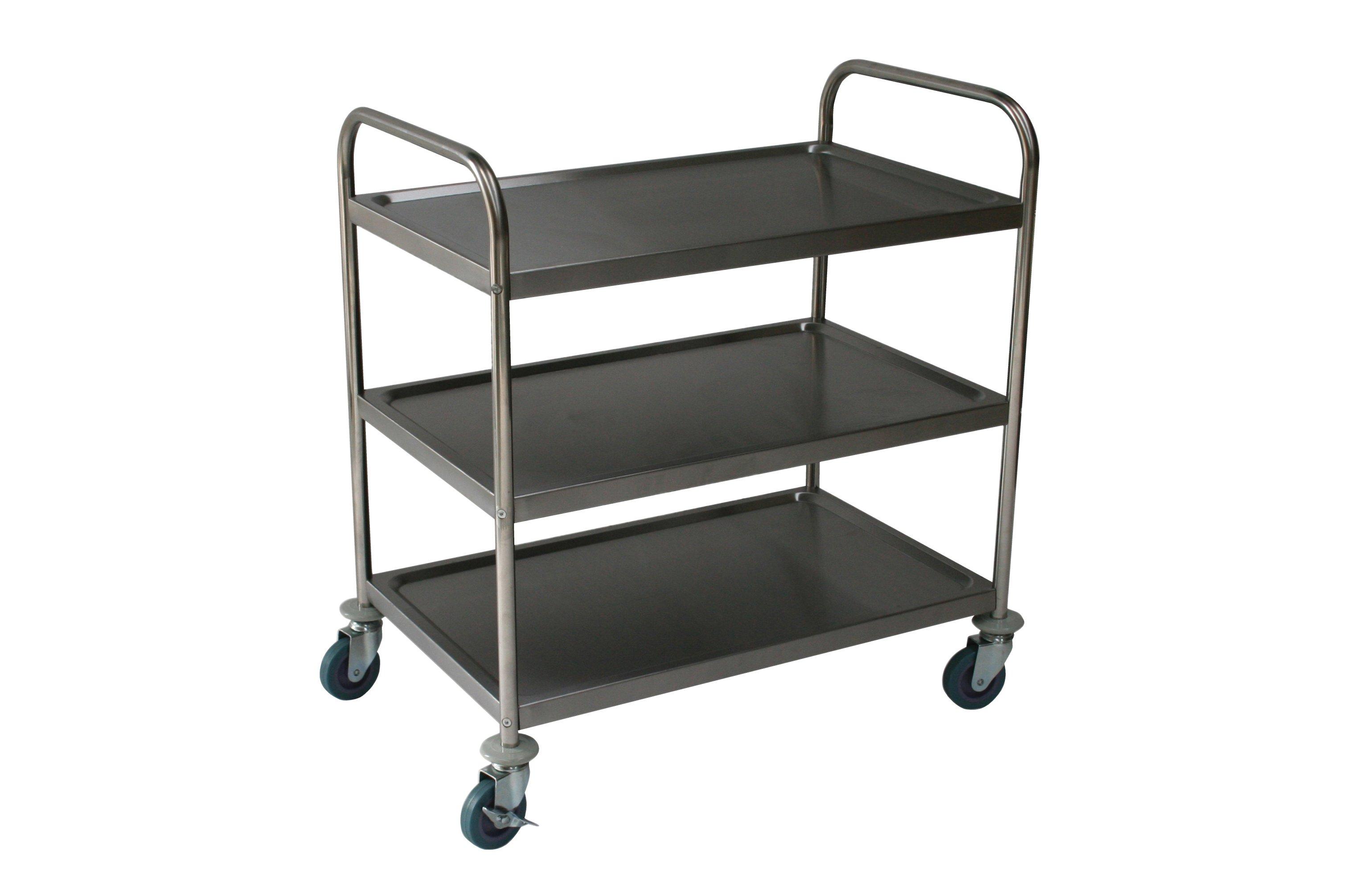 3 Tier SS Trolley 86x53.5x93cm
