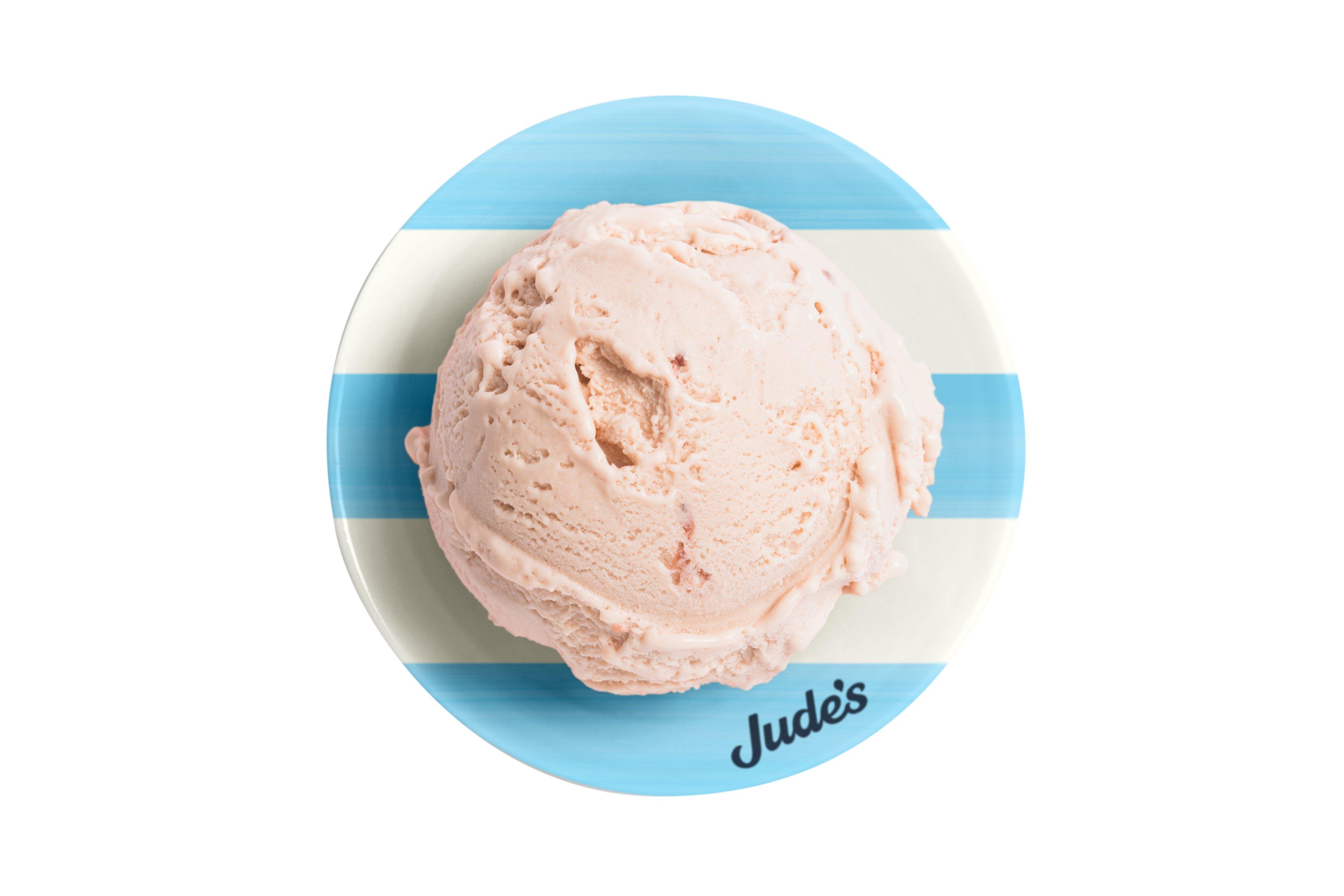 Jude's Strawberries & Cream Ice Cream