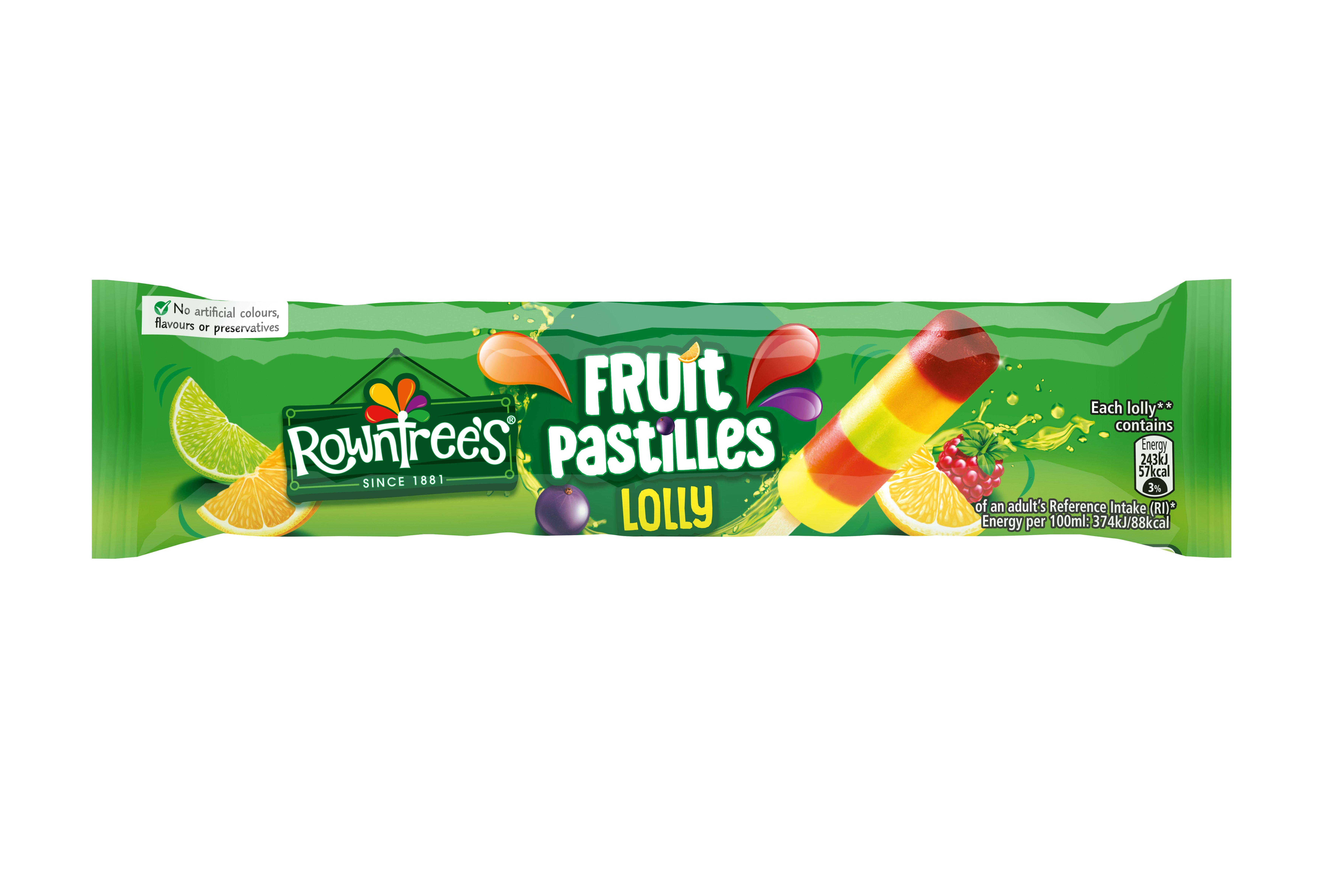 Nestle Rowntree's Fruit Pastilles Lolly