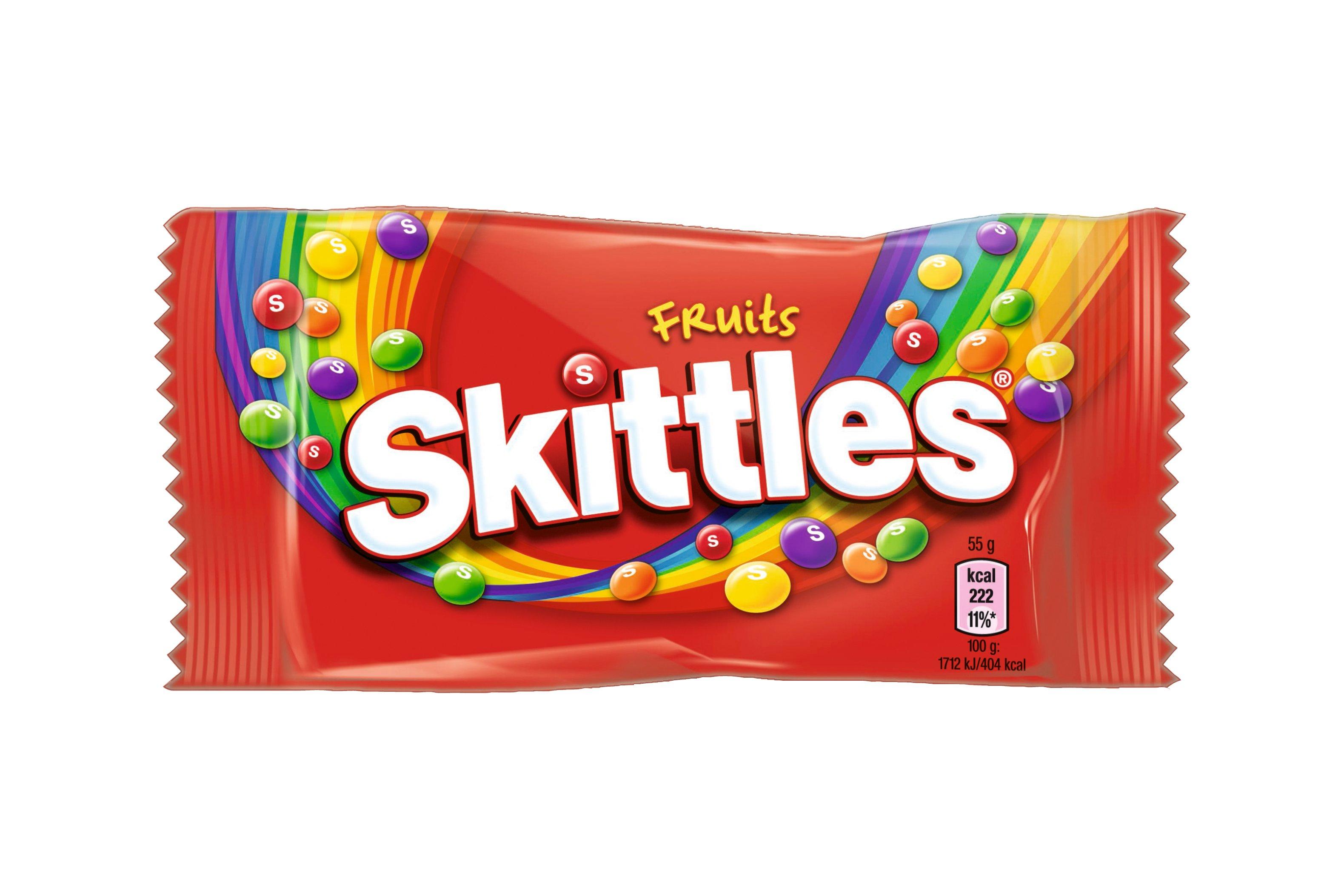 Skittles Chewy Sweets Bag Fruit Flavoured 45g