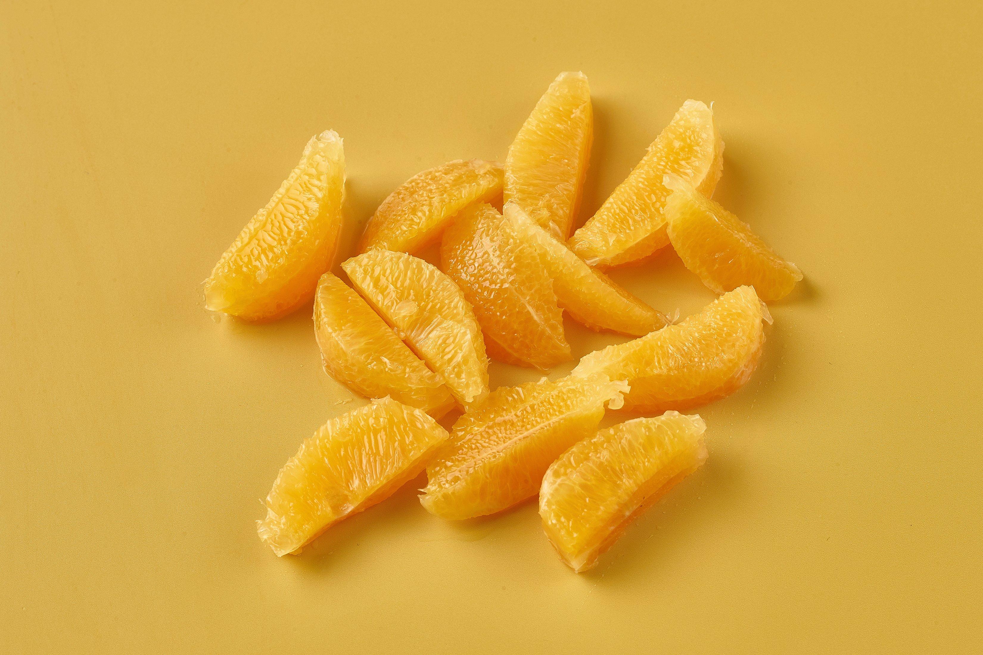 Fresh Orange Segments