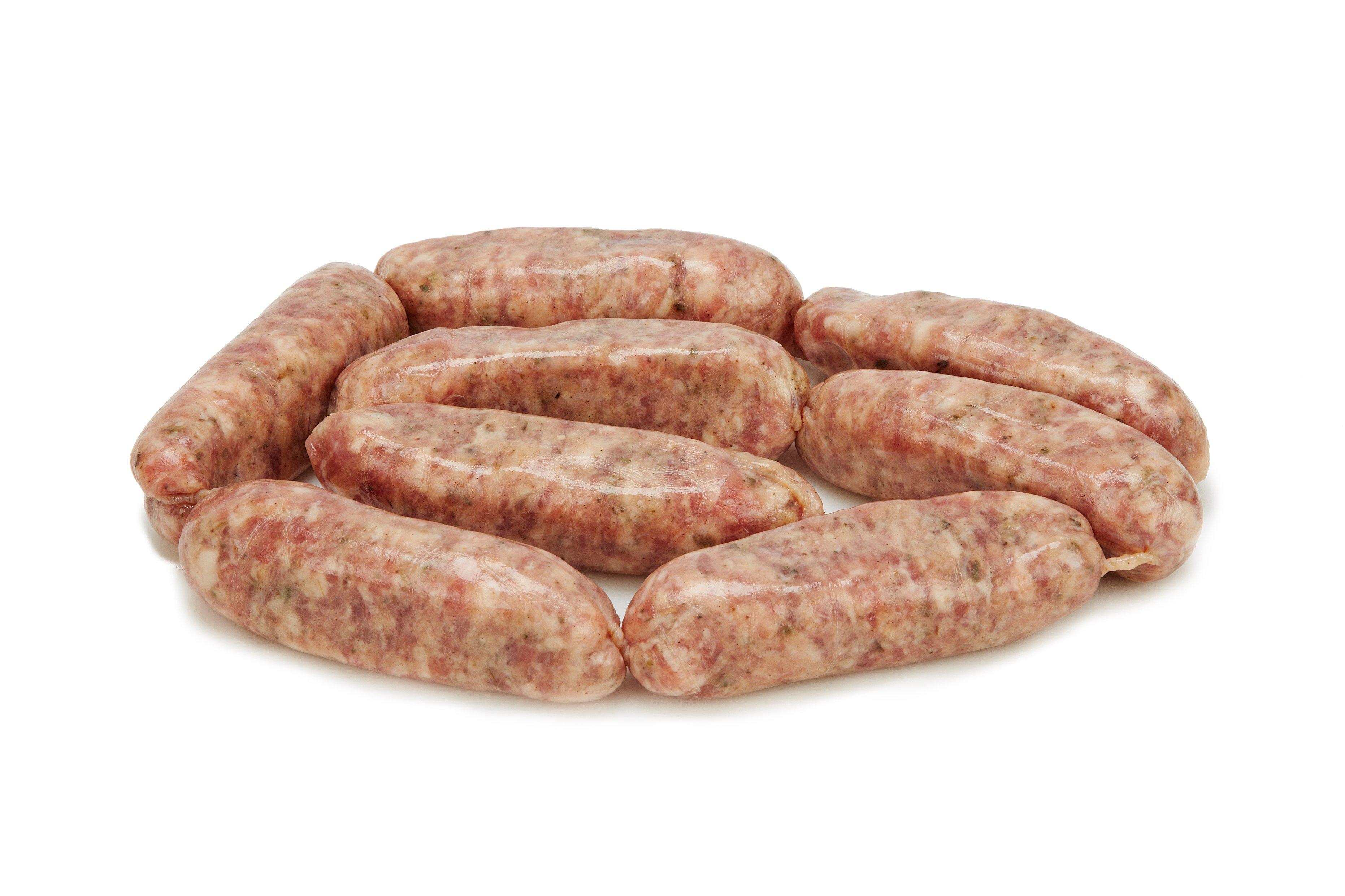 British 88% Cumberland Pork Sausage 8s