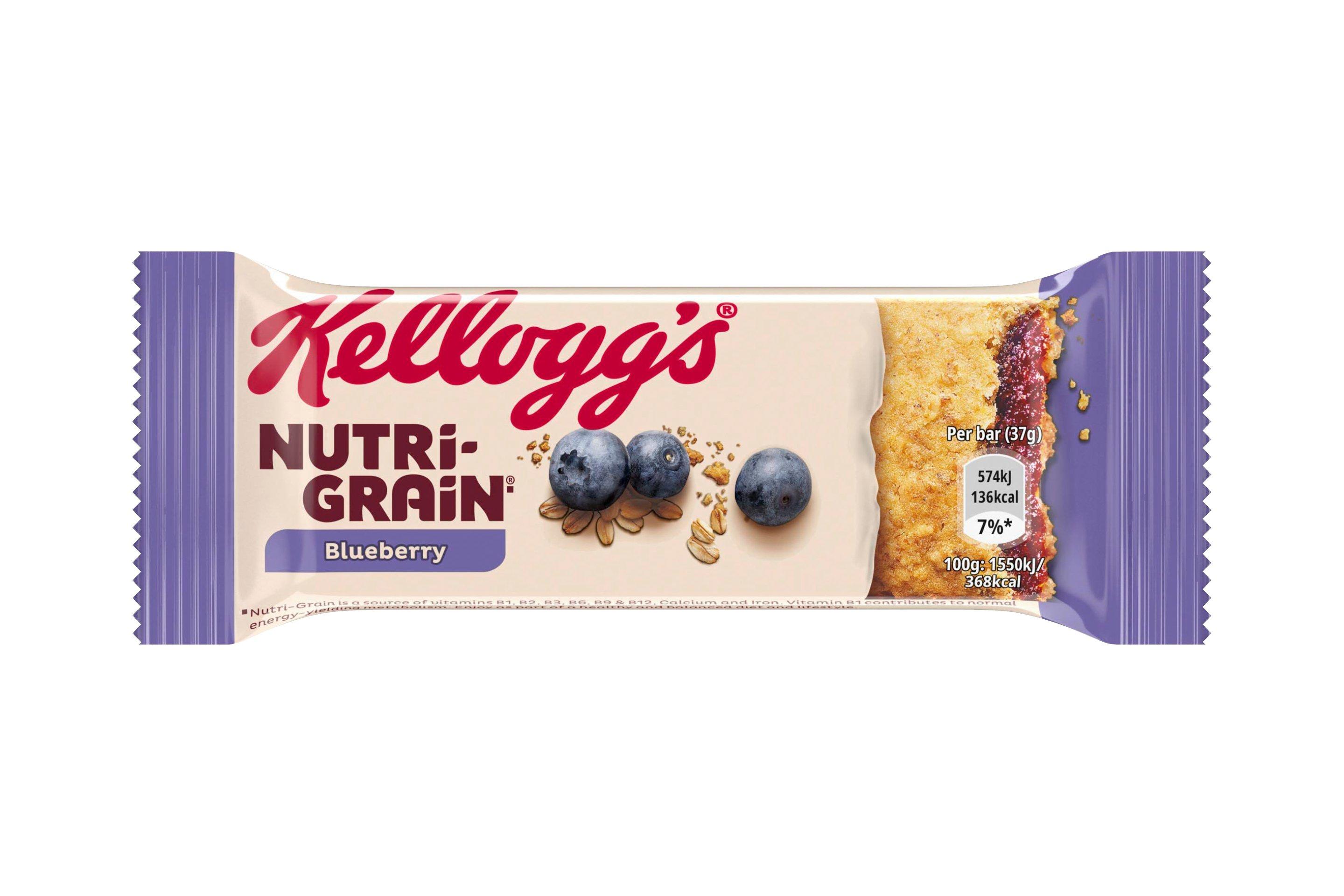 Kellogg's Nutri-Grain Bars Blueberry 37g