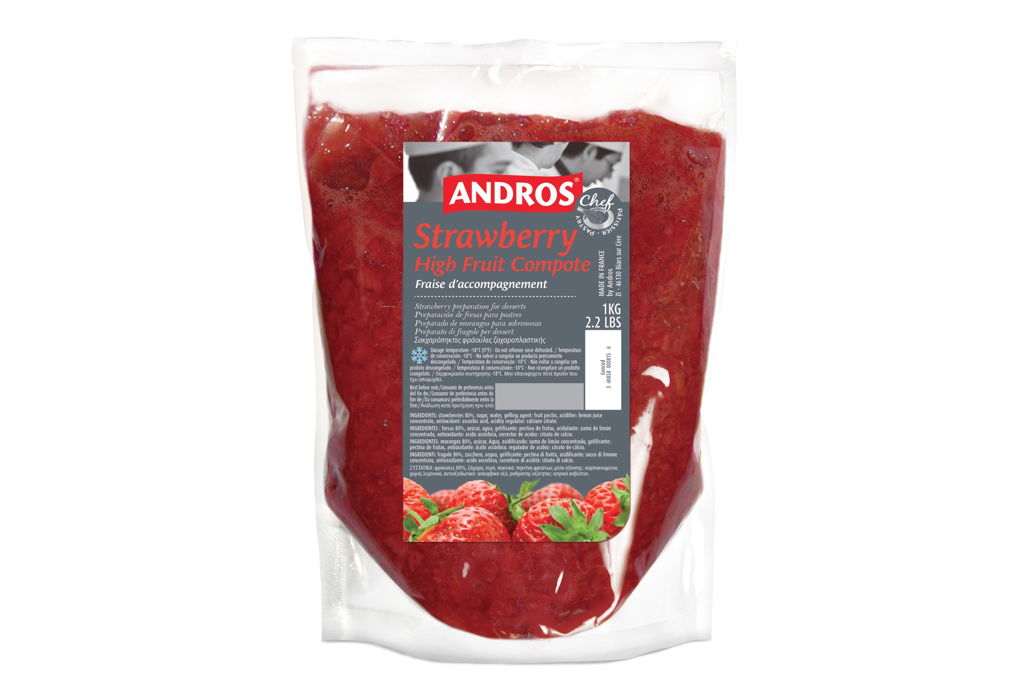 Andros Strawberry High Fruit Compote