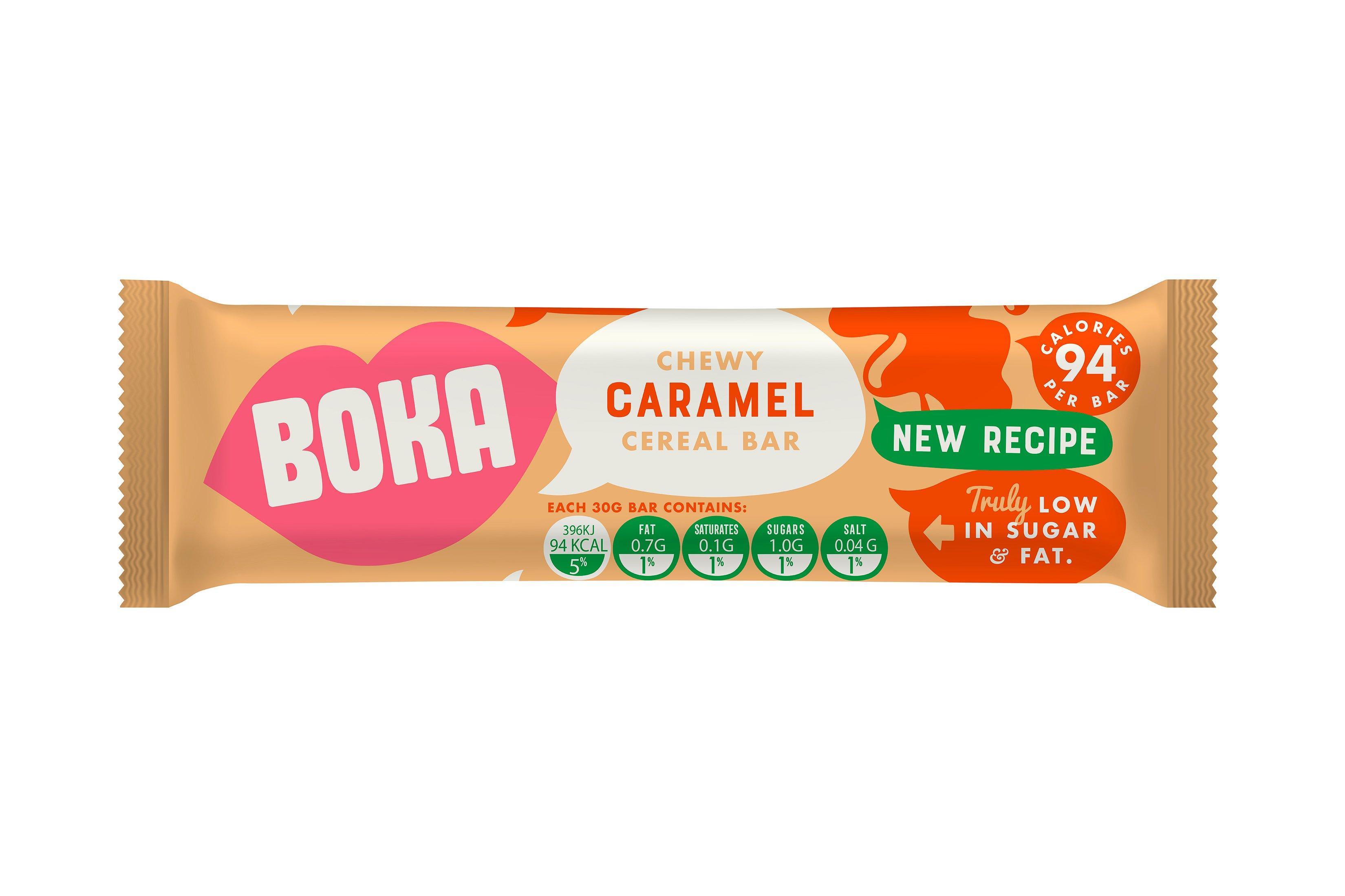 Boka Caramel Cereal Bar 30g