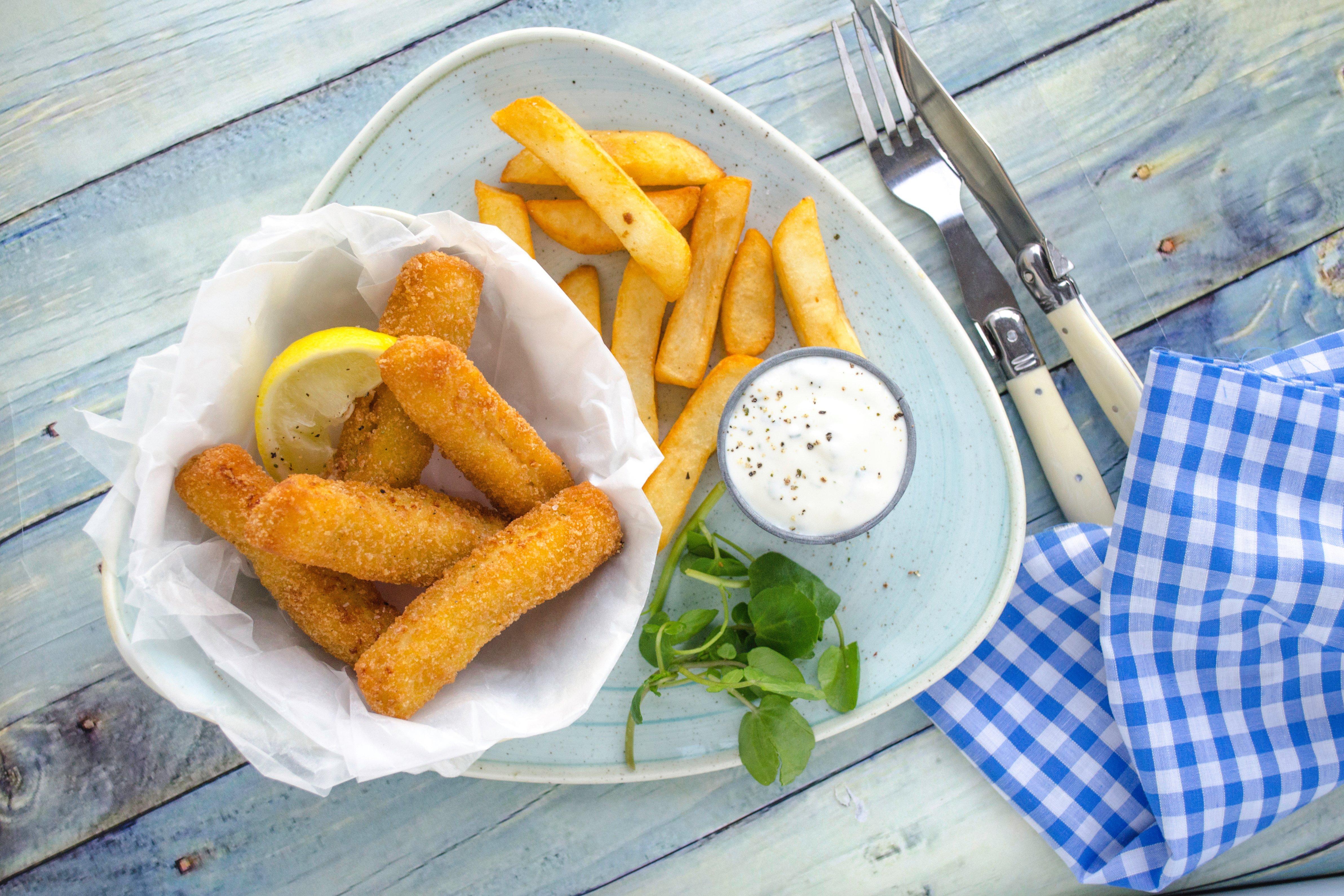 Green Gourmet MSC Gluten-Free Breaded Salmon Fillet Finger 30g