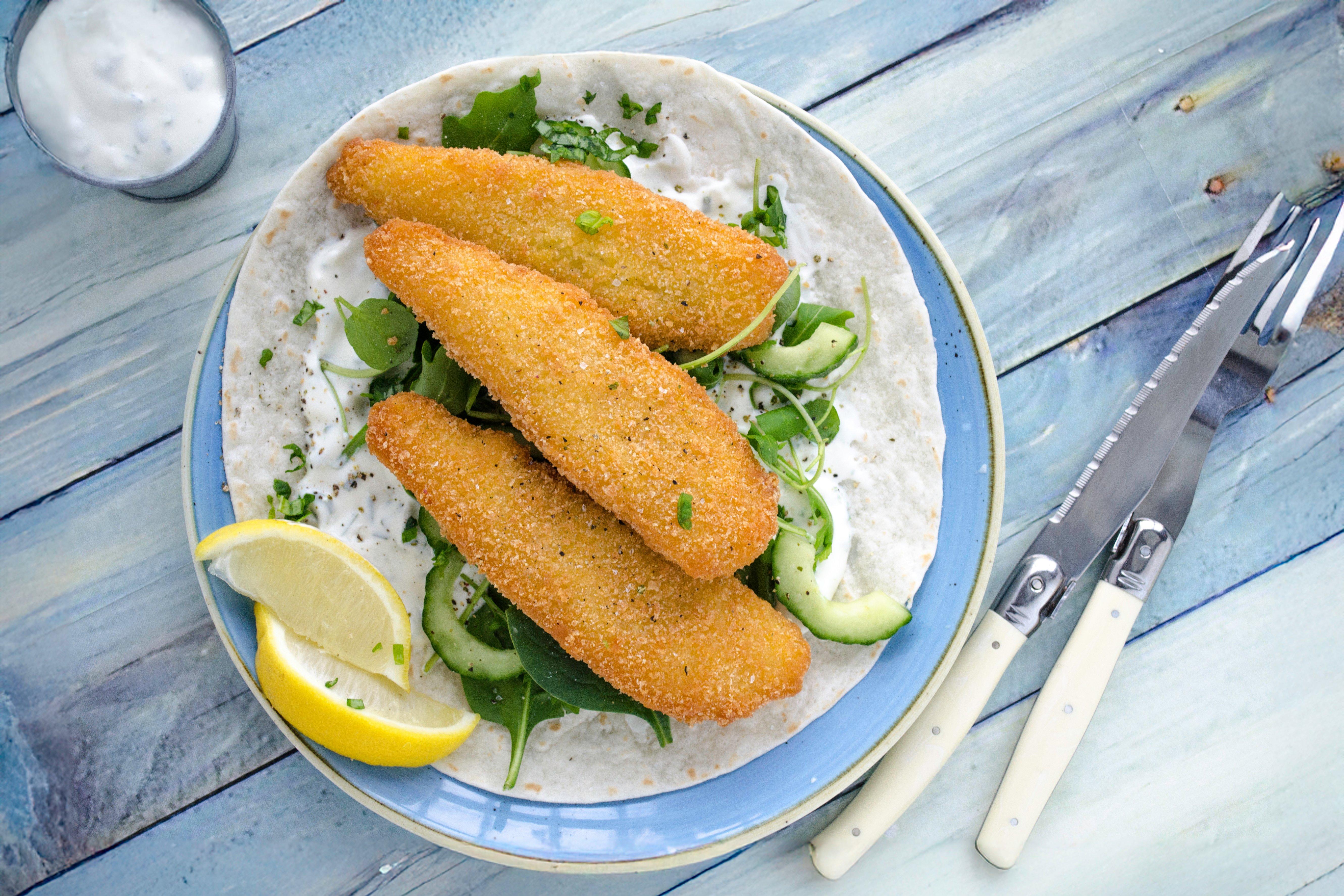 Green Gourmet MSC Gluten-Free Breaded Pollock Fillet 60g