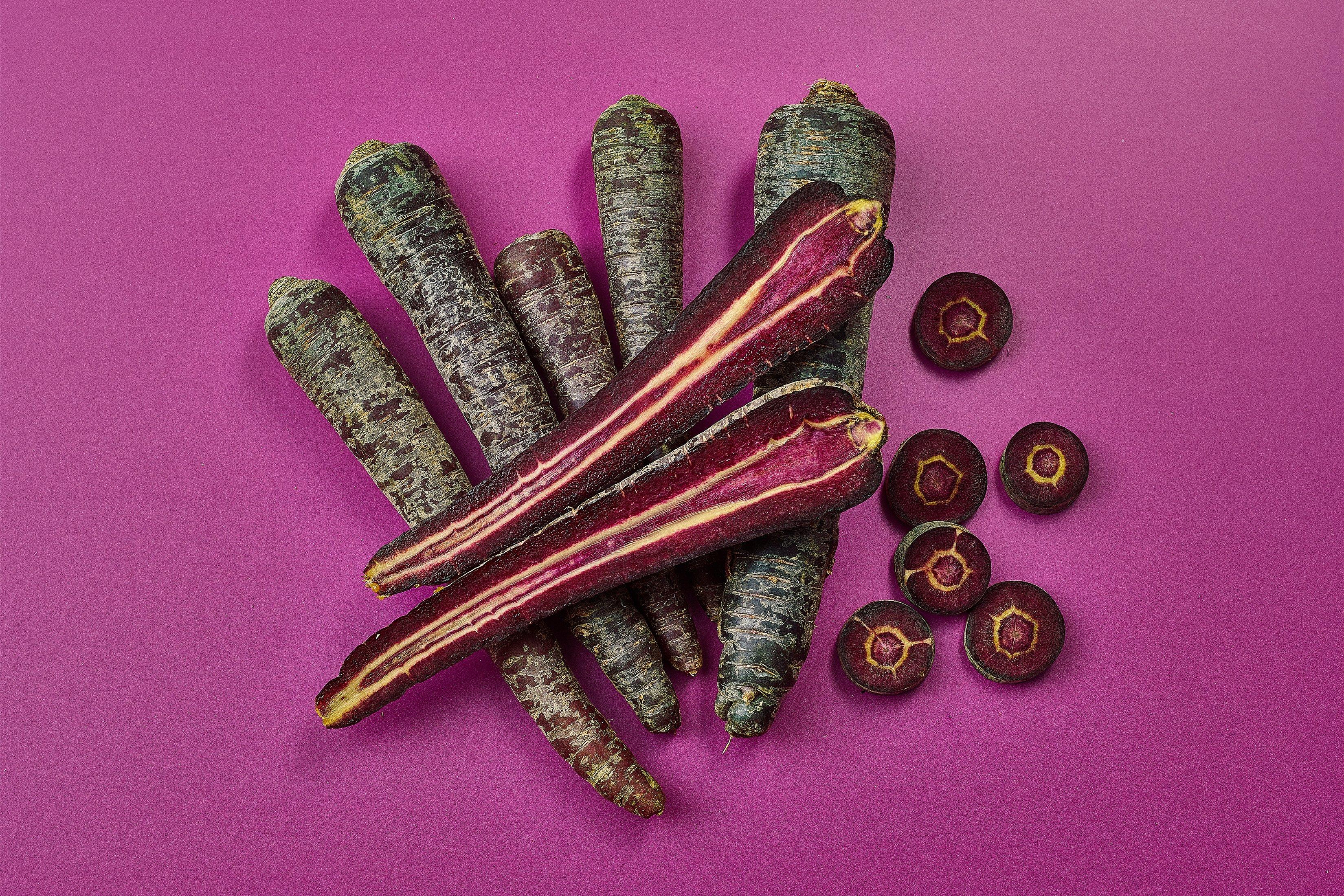Purple Heritage Carrots