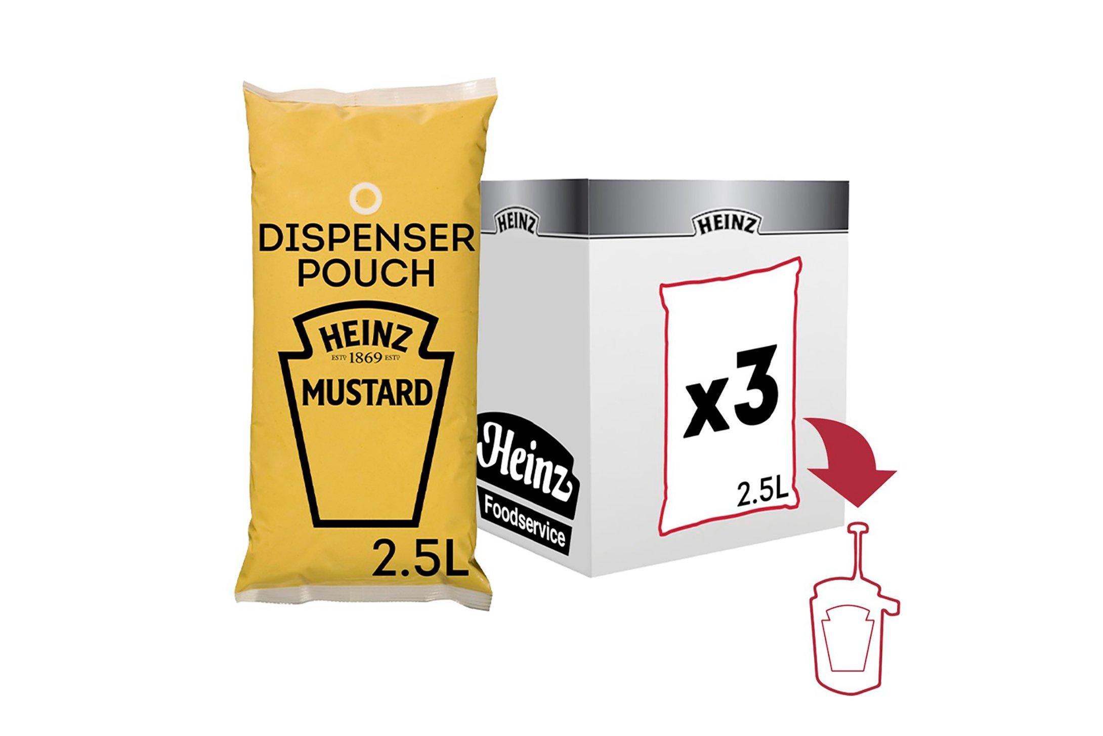Heinz Mustard Sauce Dispenser Pouch 2.5L
