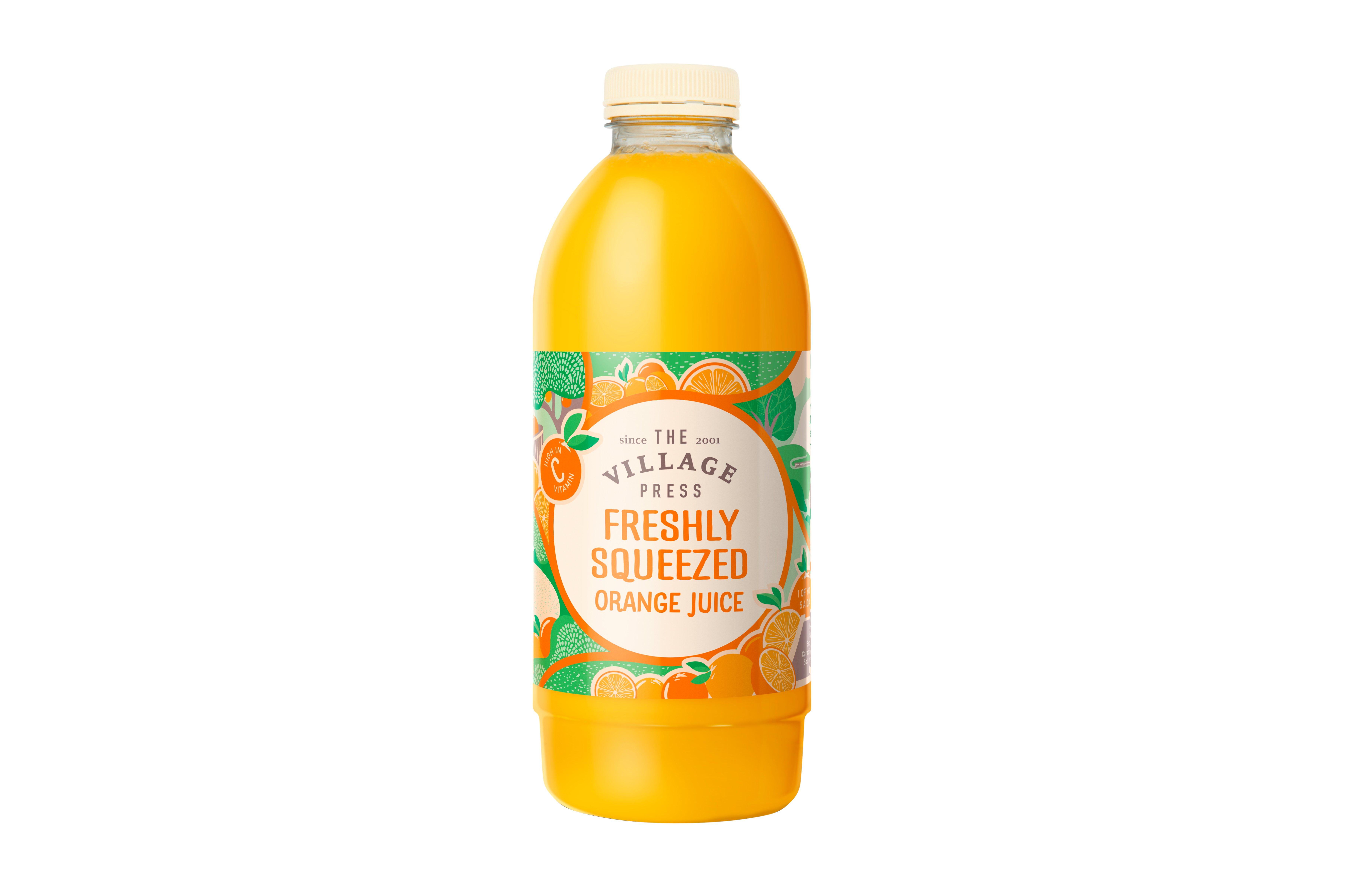 Village Press Freshly Squeezed Orange Juice with Bits