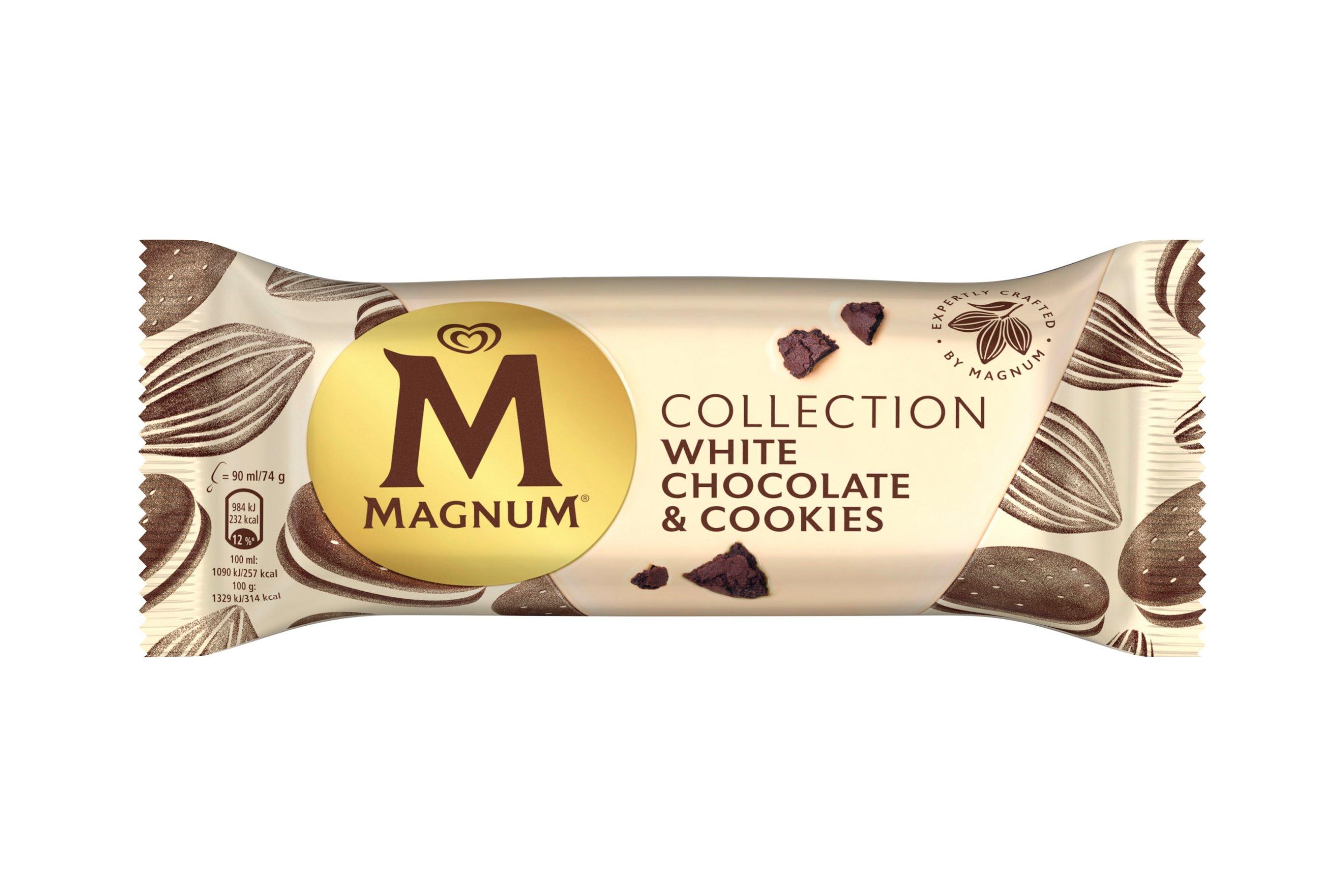 Magnum White Chocolate & Cookies