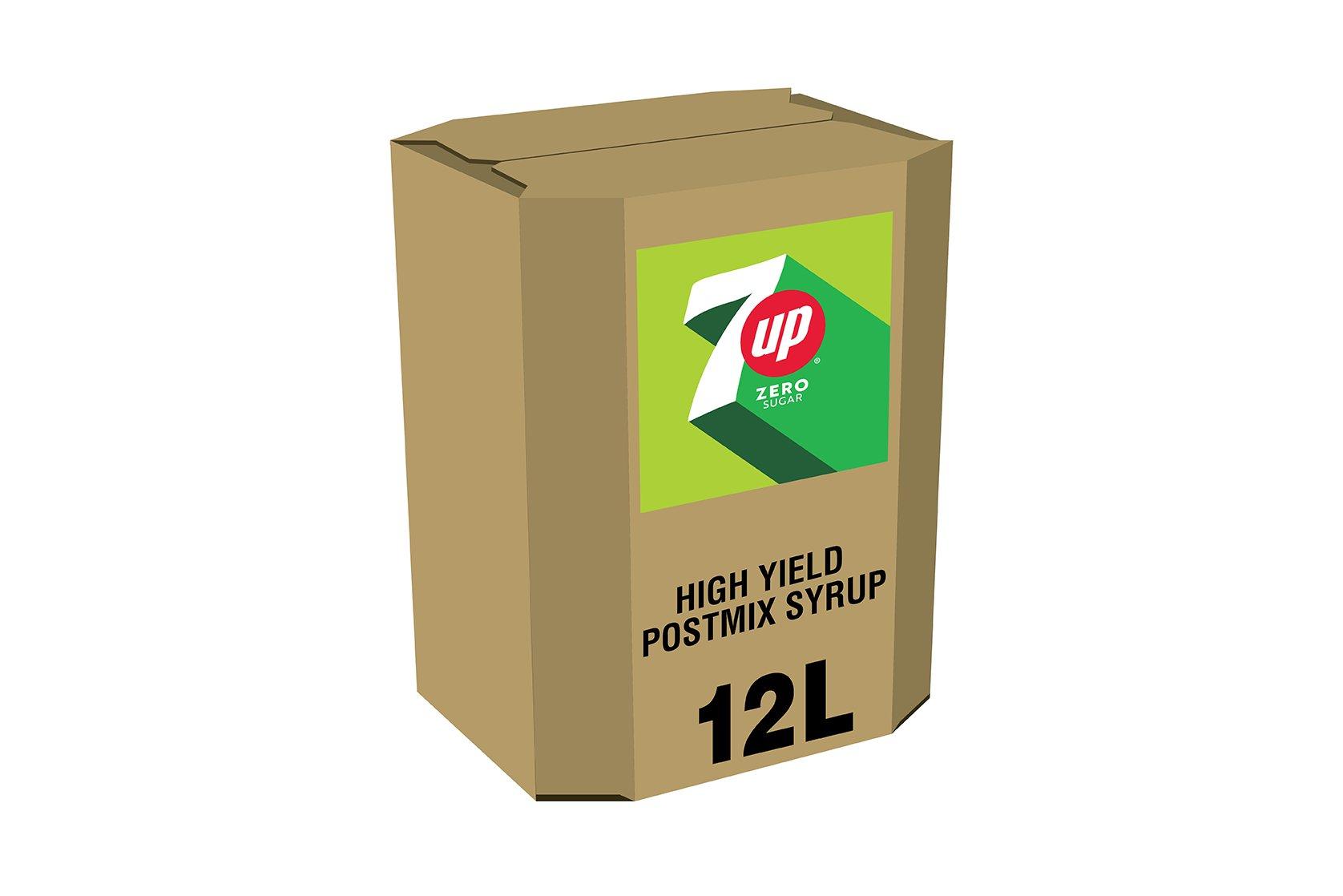 7UP Free High Yield Postmix Syrup 12 Litres