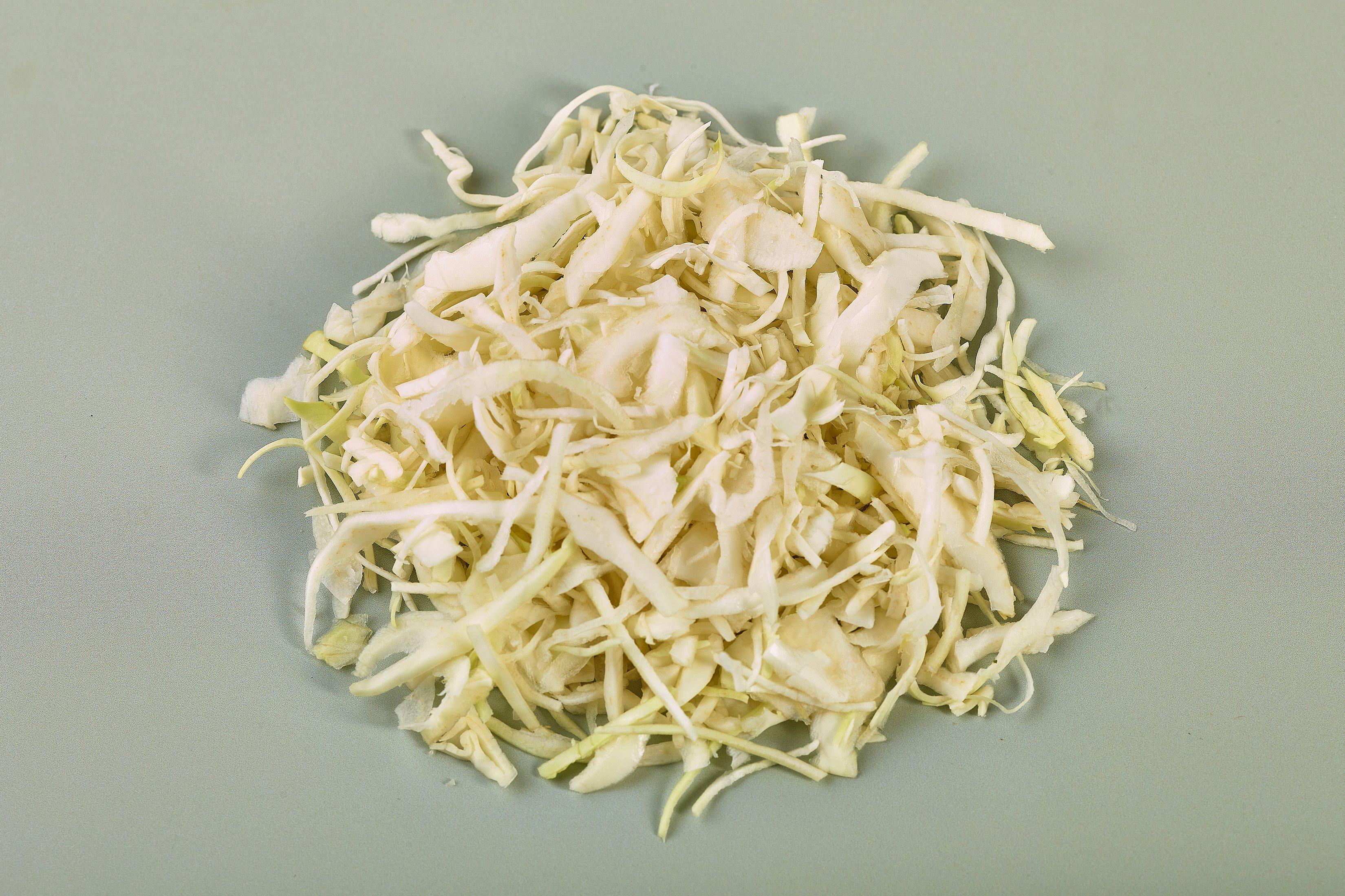 Shredded White Cabbage