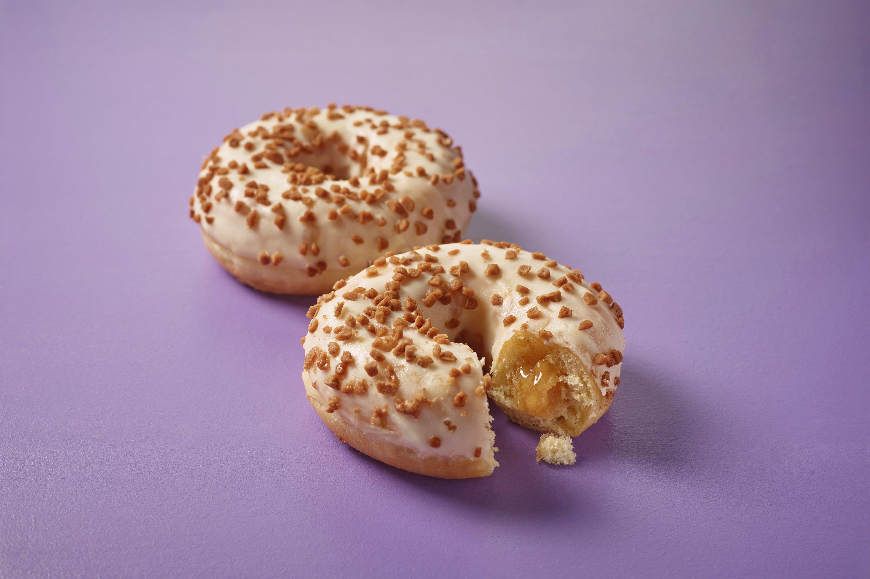 Caramel Flavour Doughnut