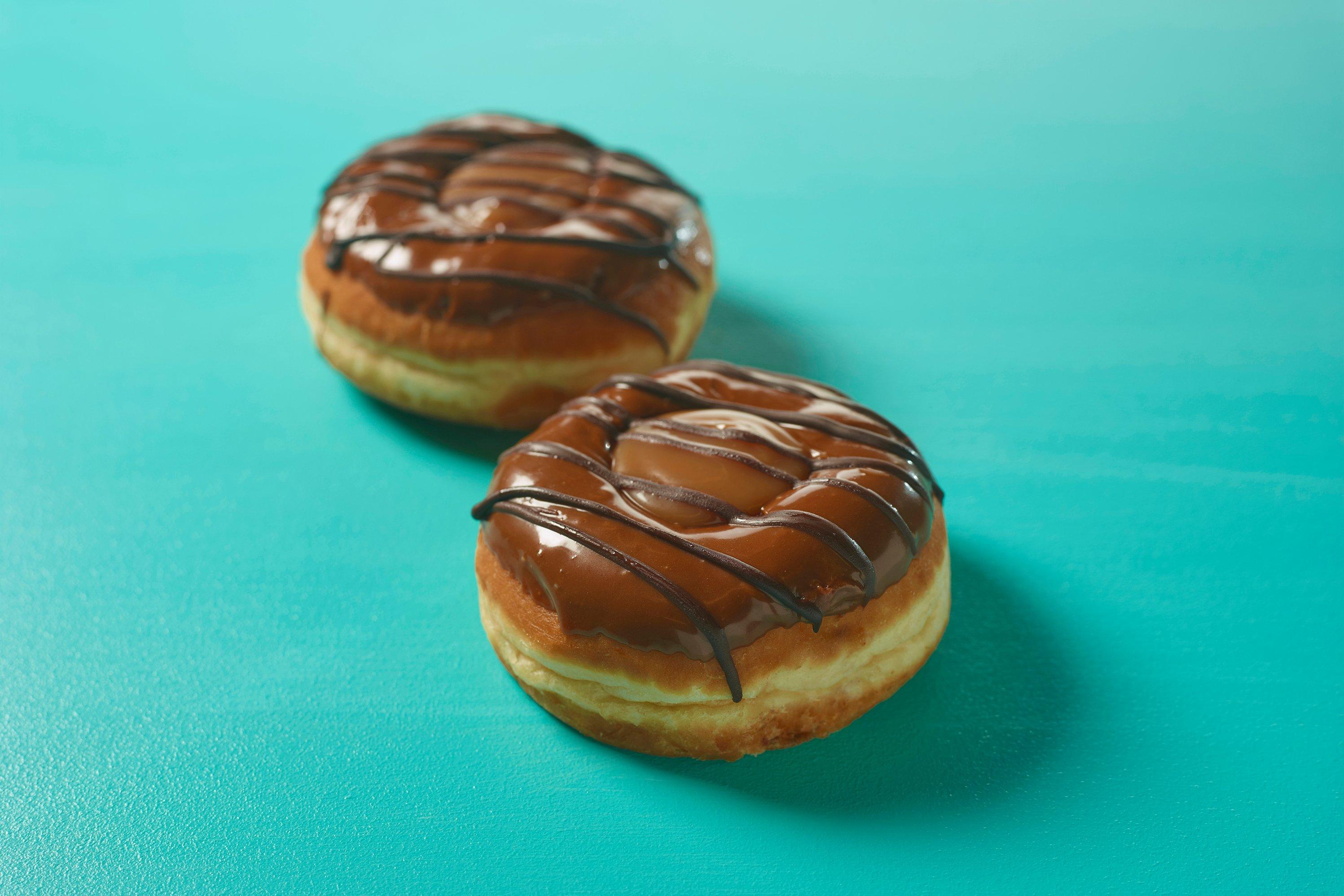 Boston's Caramel Puddle Doughnut