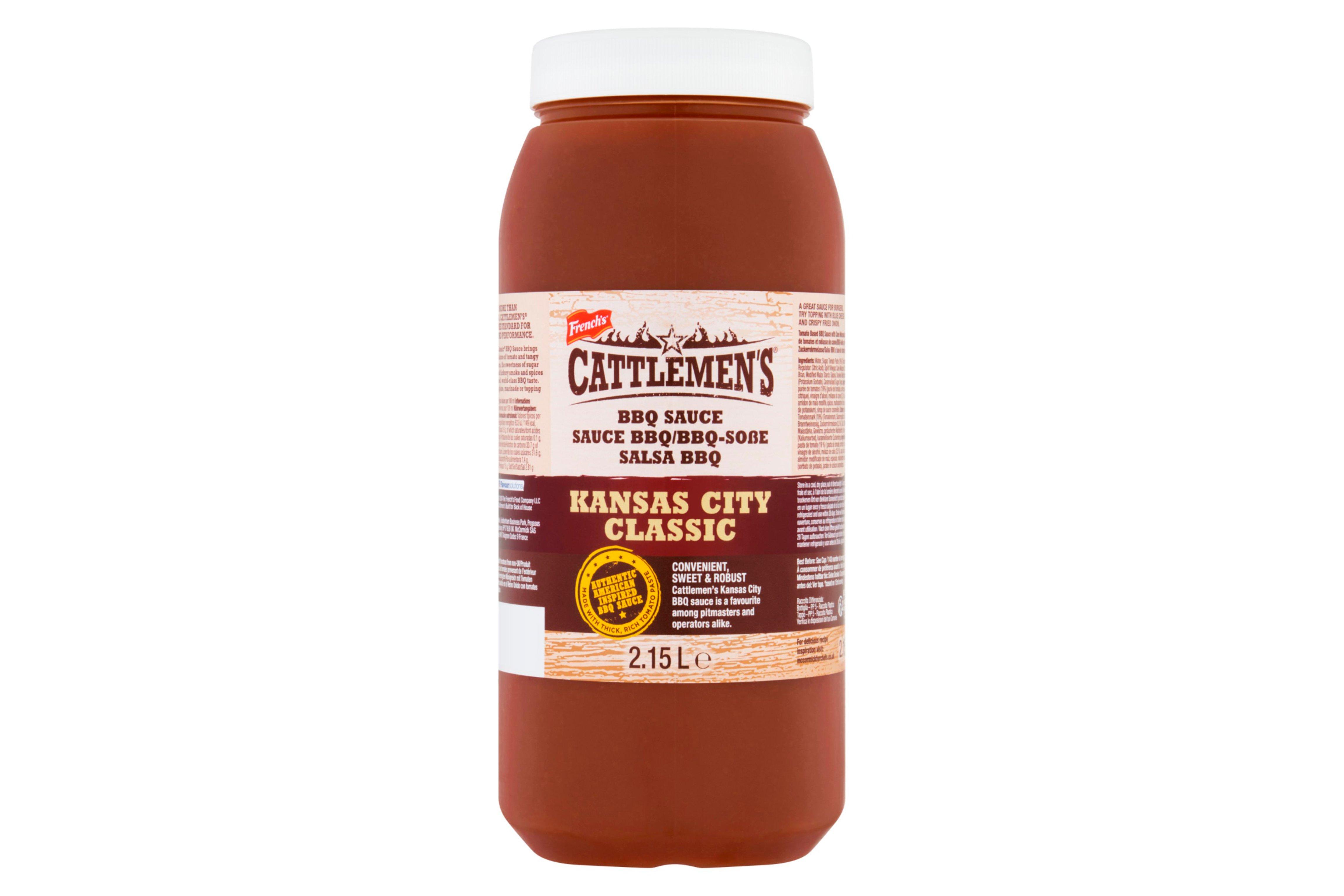 Cattlemens Kansas City Classic BBQ Sauce
