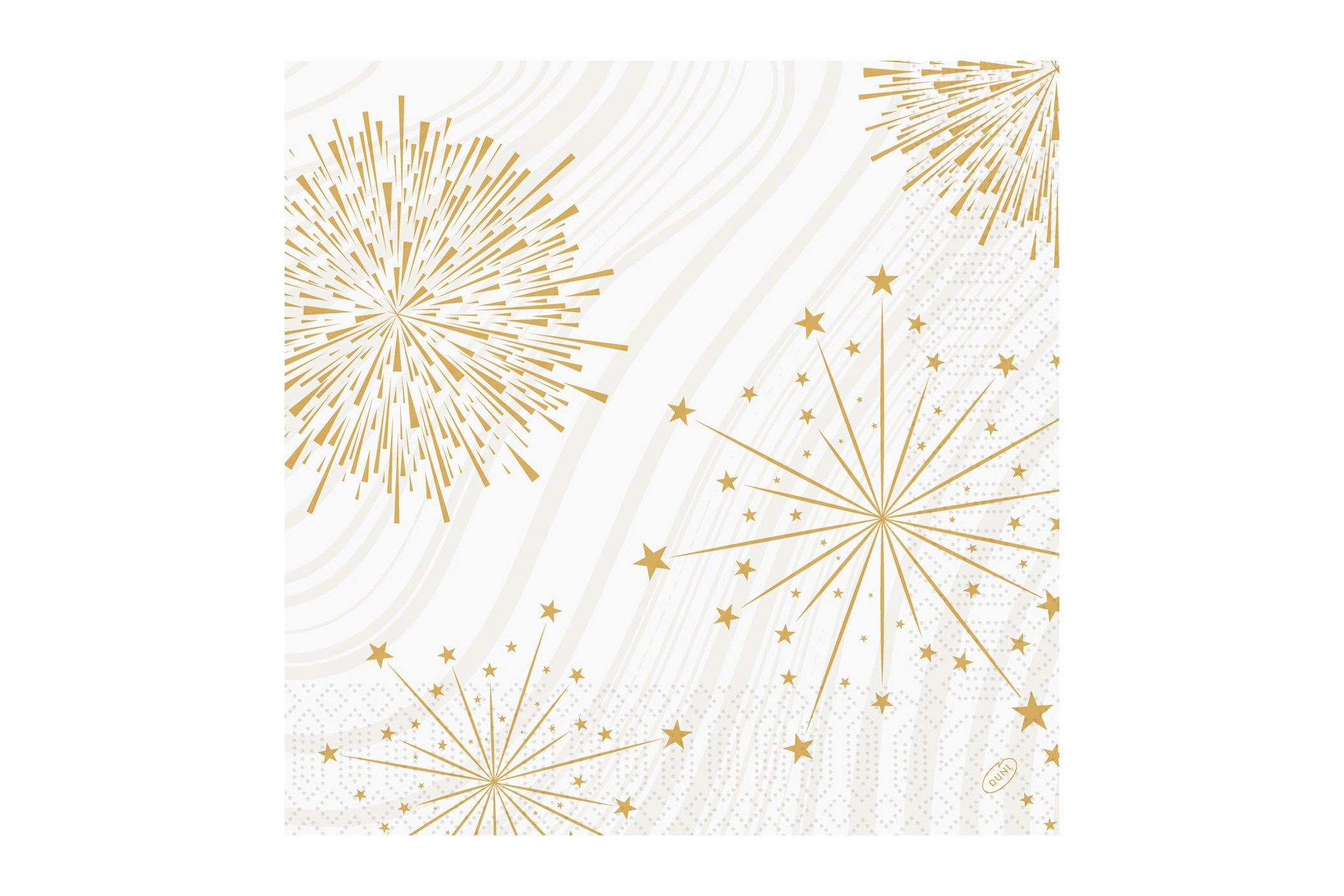 Sparkly White Napkin 40 x 40cm 3ply