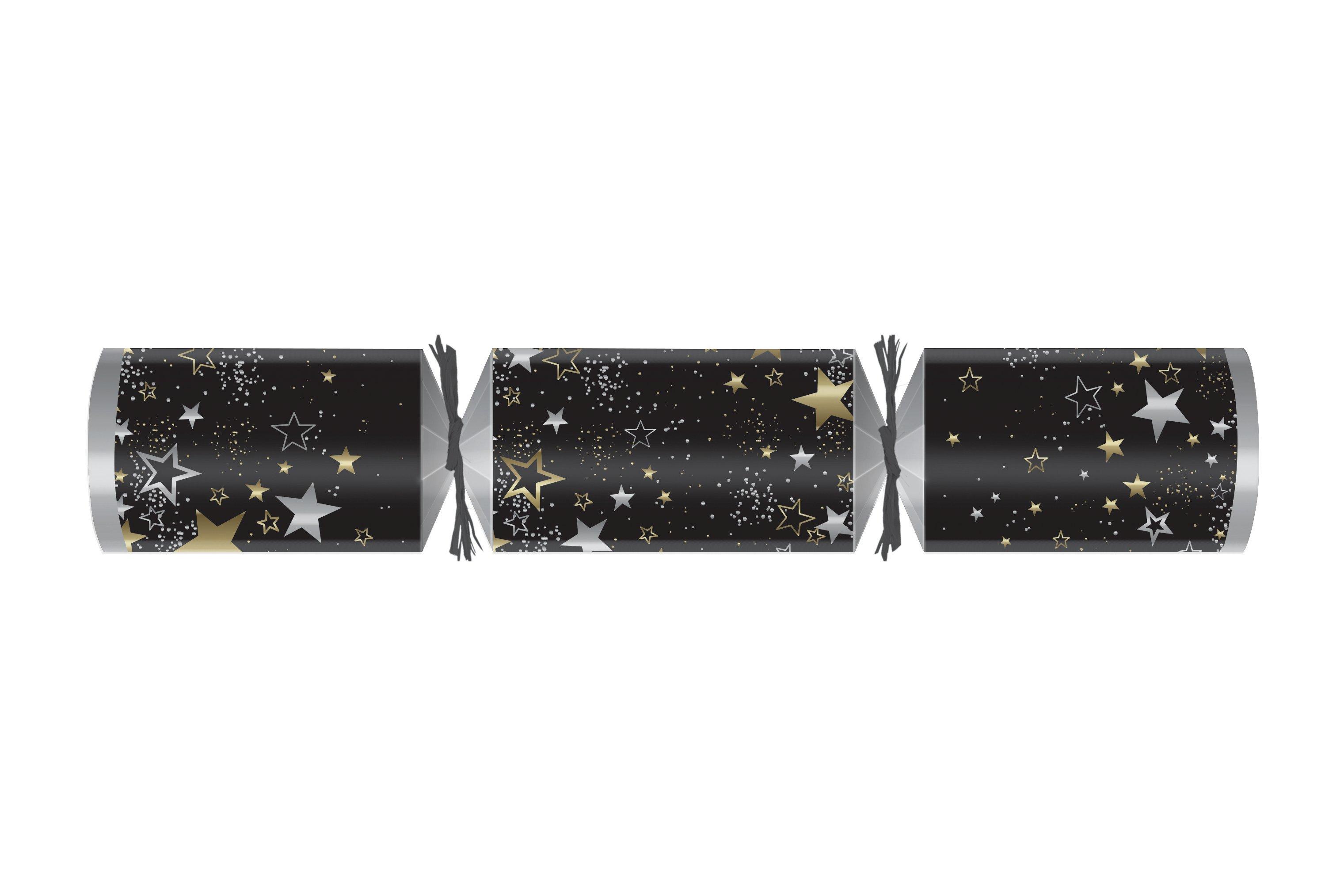 11" Midnight Sparkle Christmas Crackers