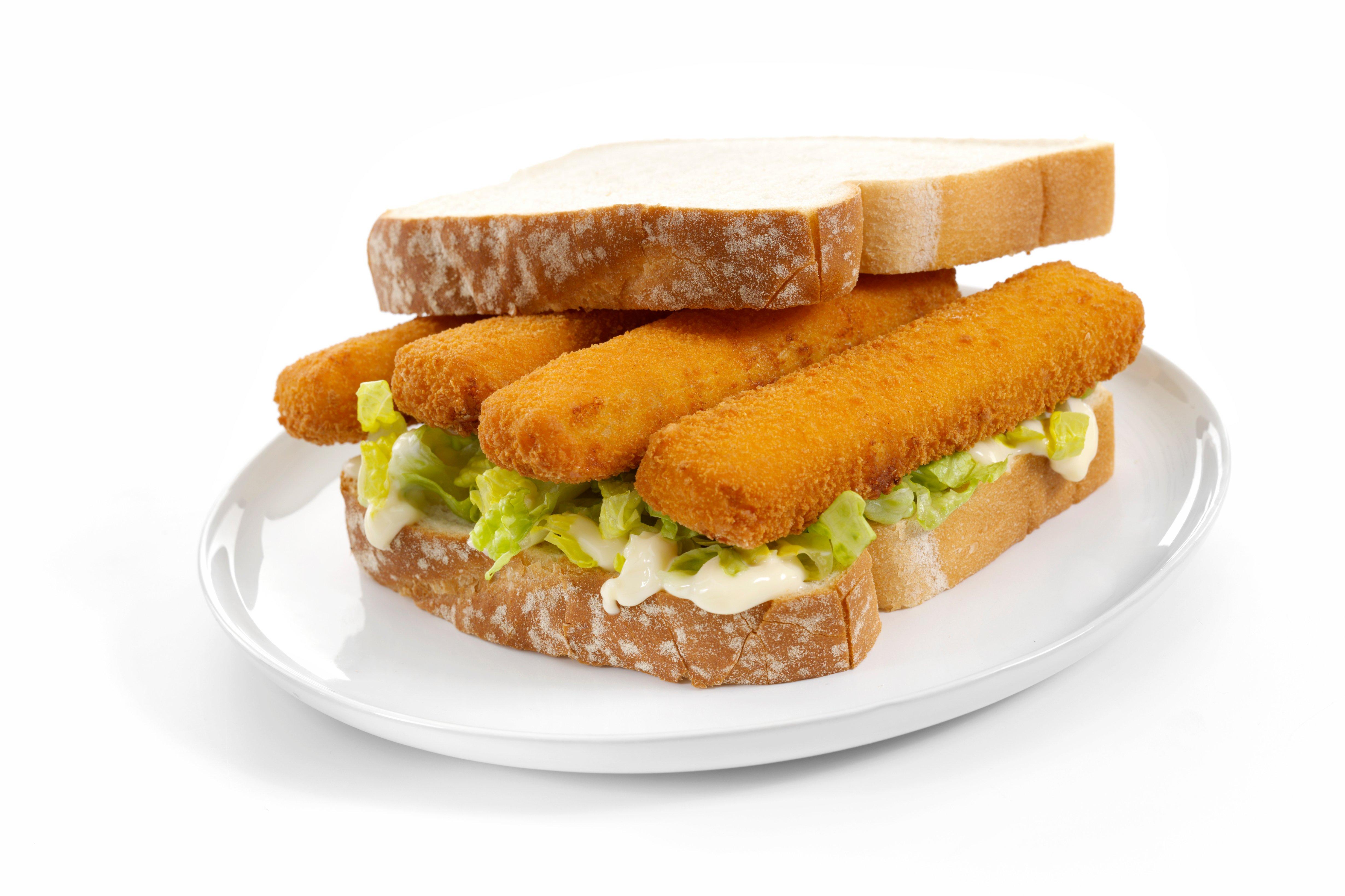 Sysco Essentials Omega 3 MSC Jumbo Breaded Cod Fish Fingers