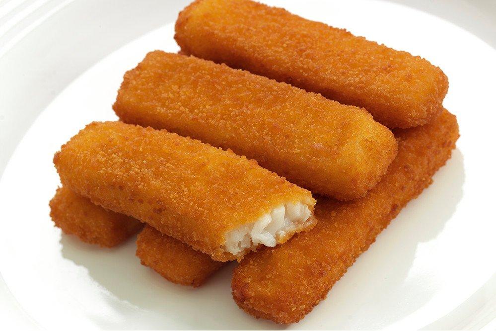 Sysco Essentials Omega 3 MSC Jumbo Breaded Cod Fish Fingers