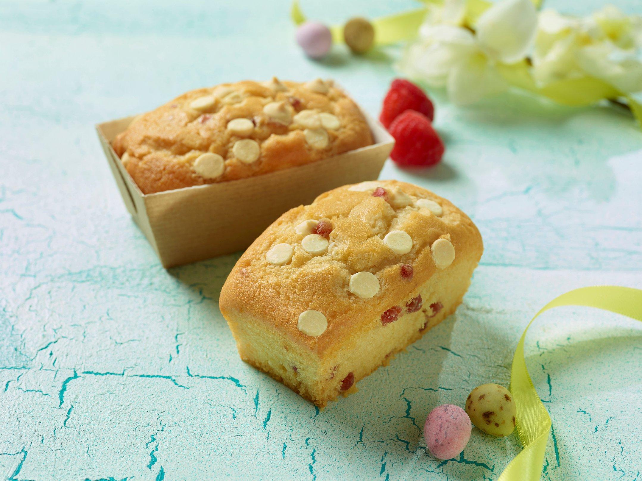 Country Choice White Chocolate & Raspberry Mini Loaf Cakes