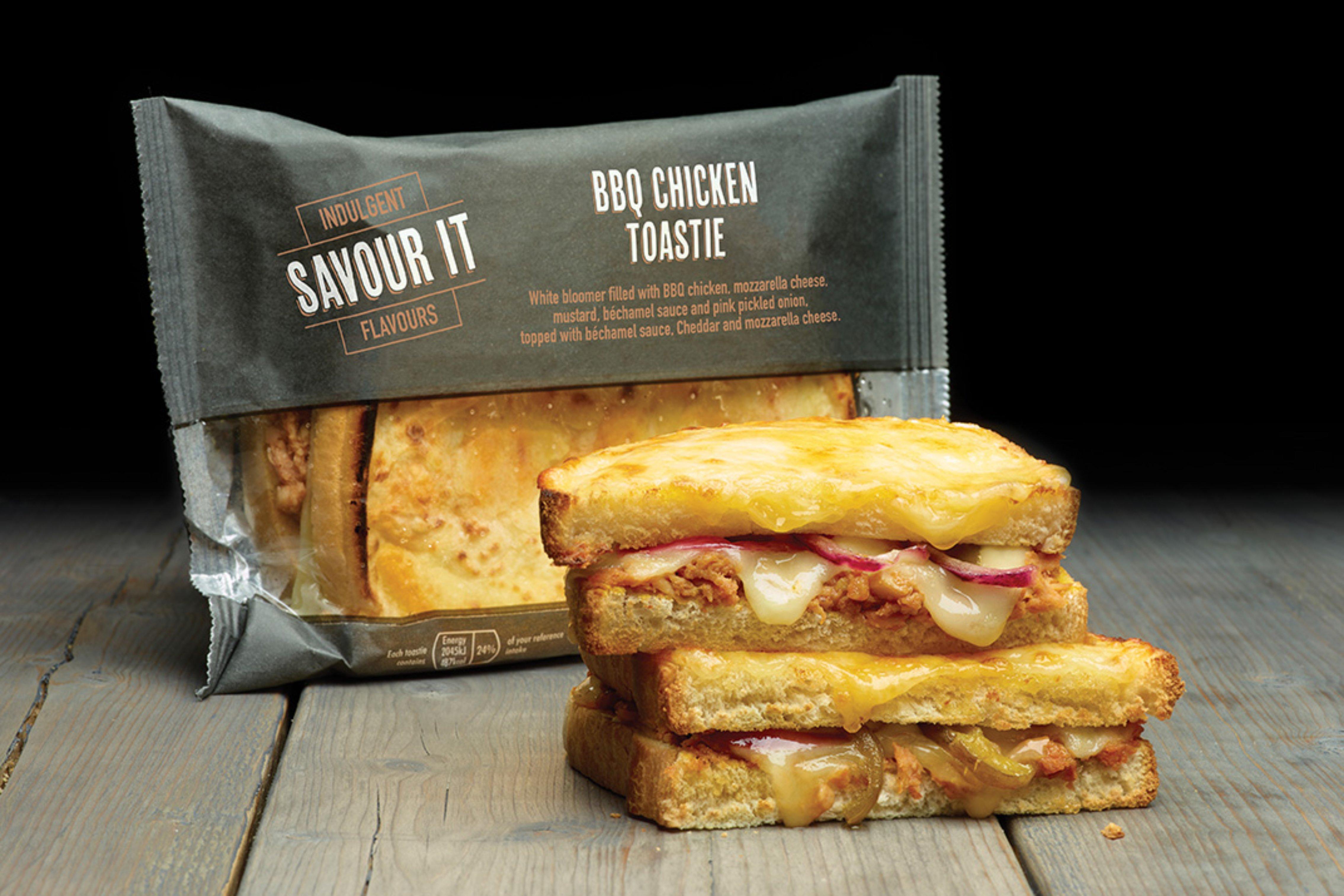 Savour It BBQ Chicken Toastie