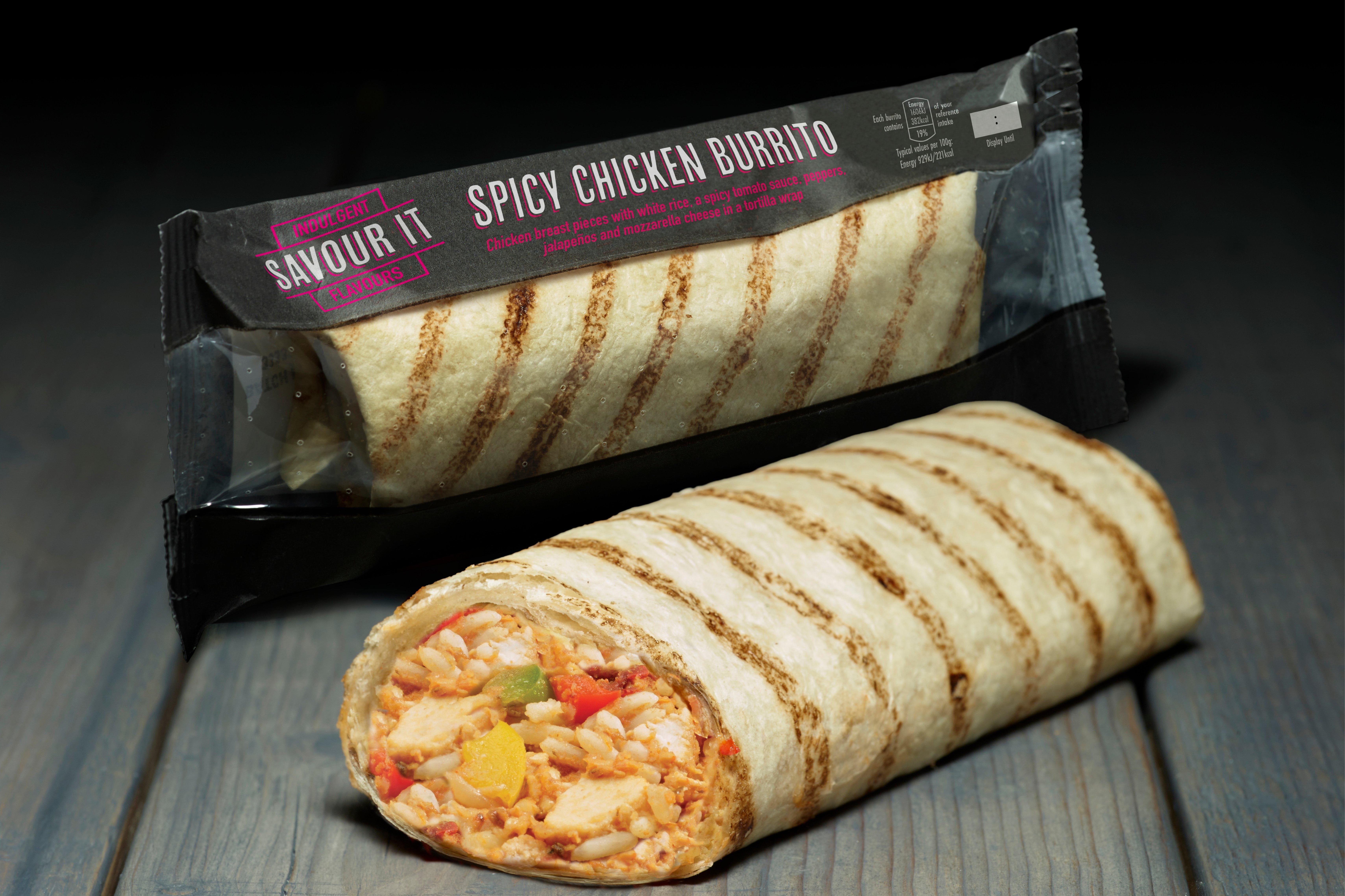 Country Choice Spicy Chicken Burrito