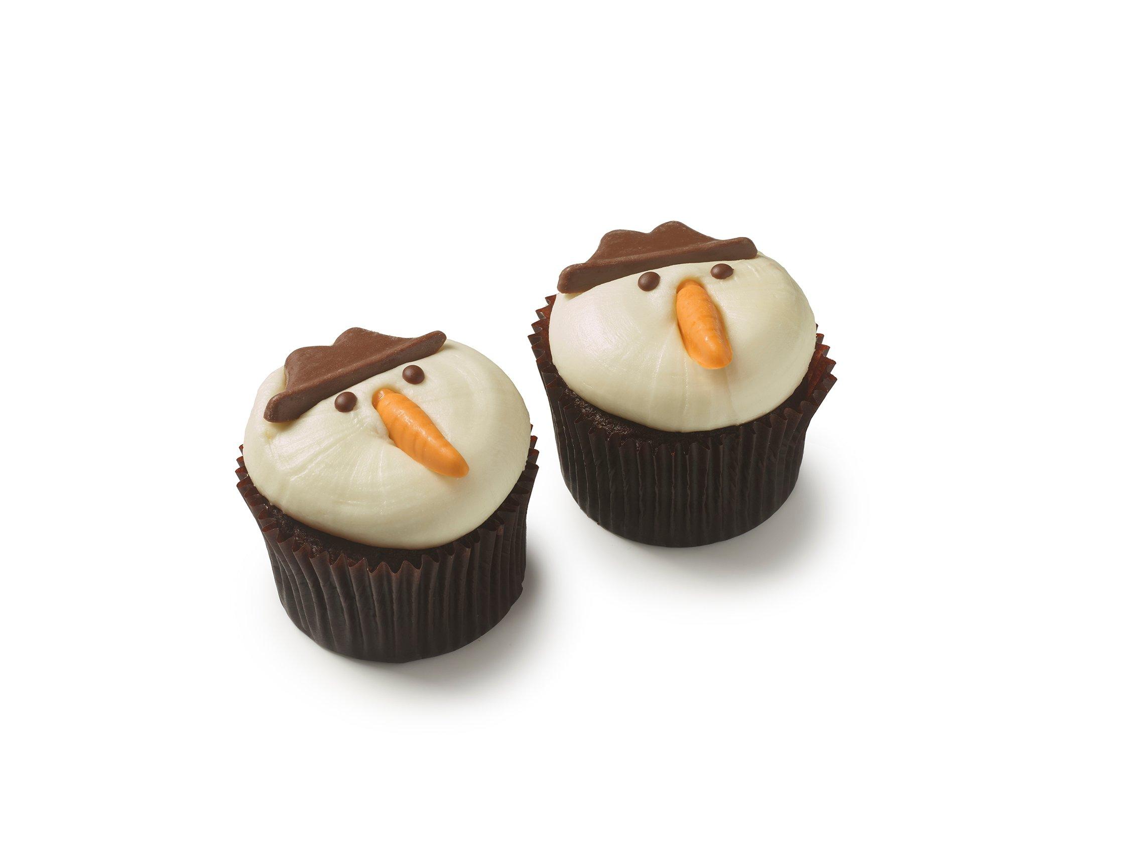 Country Choice Snowman Cupcakes