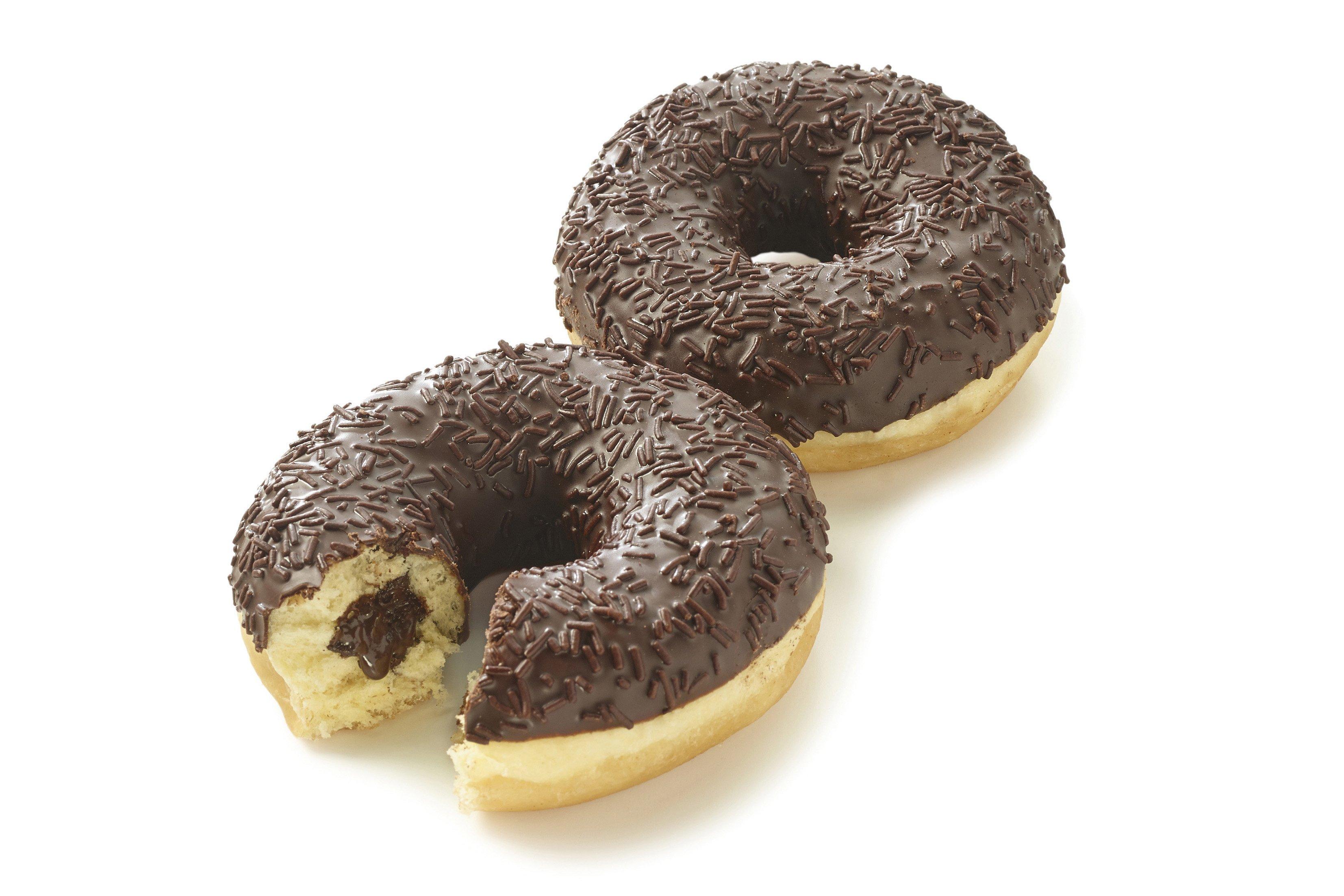 Triple-Choc Doughnut