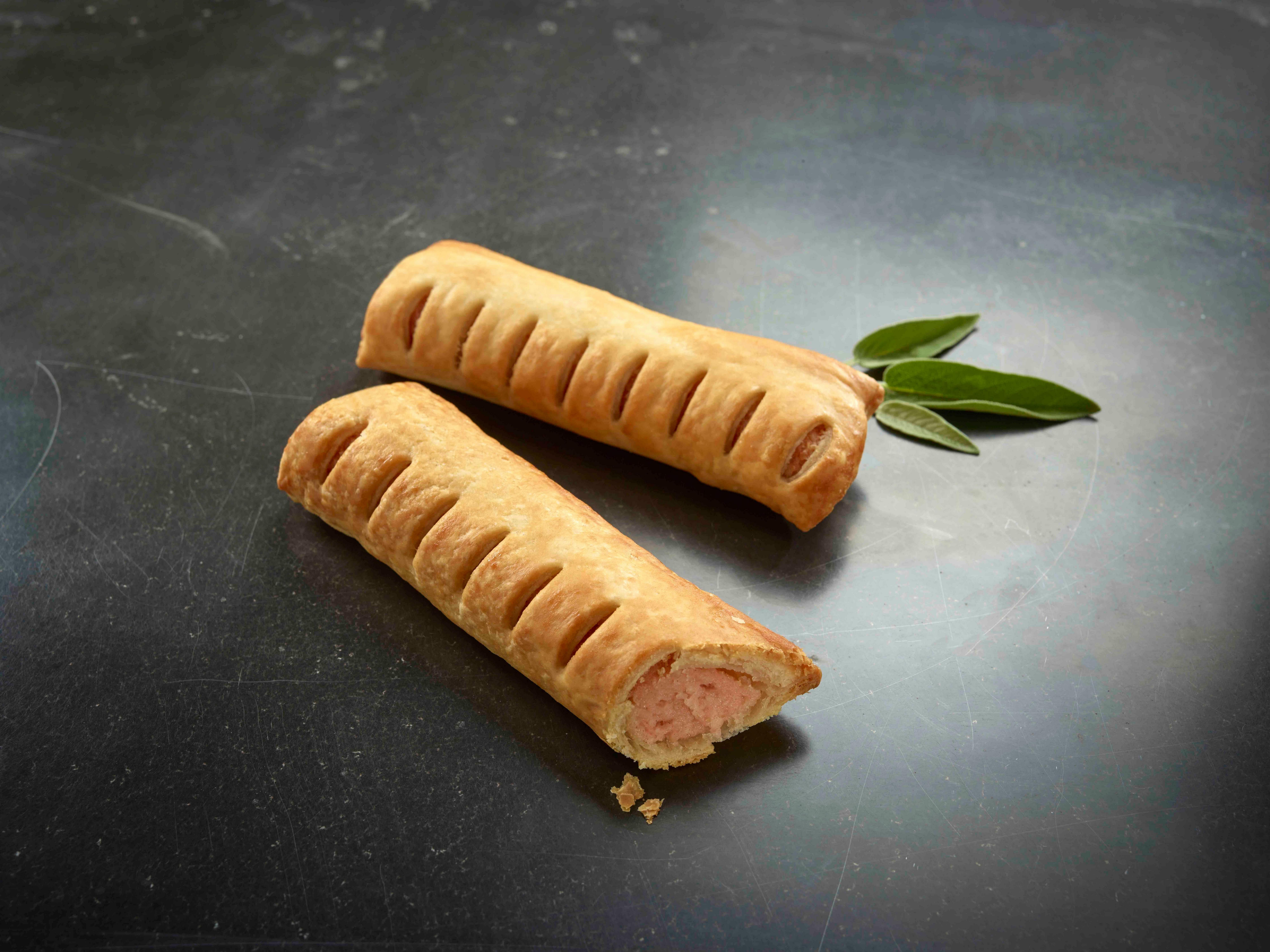 Country Choice Large Split Sausage Roll with Cuts