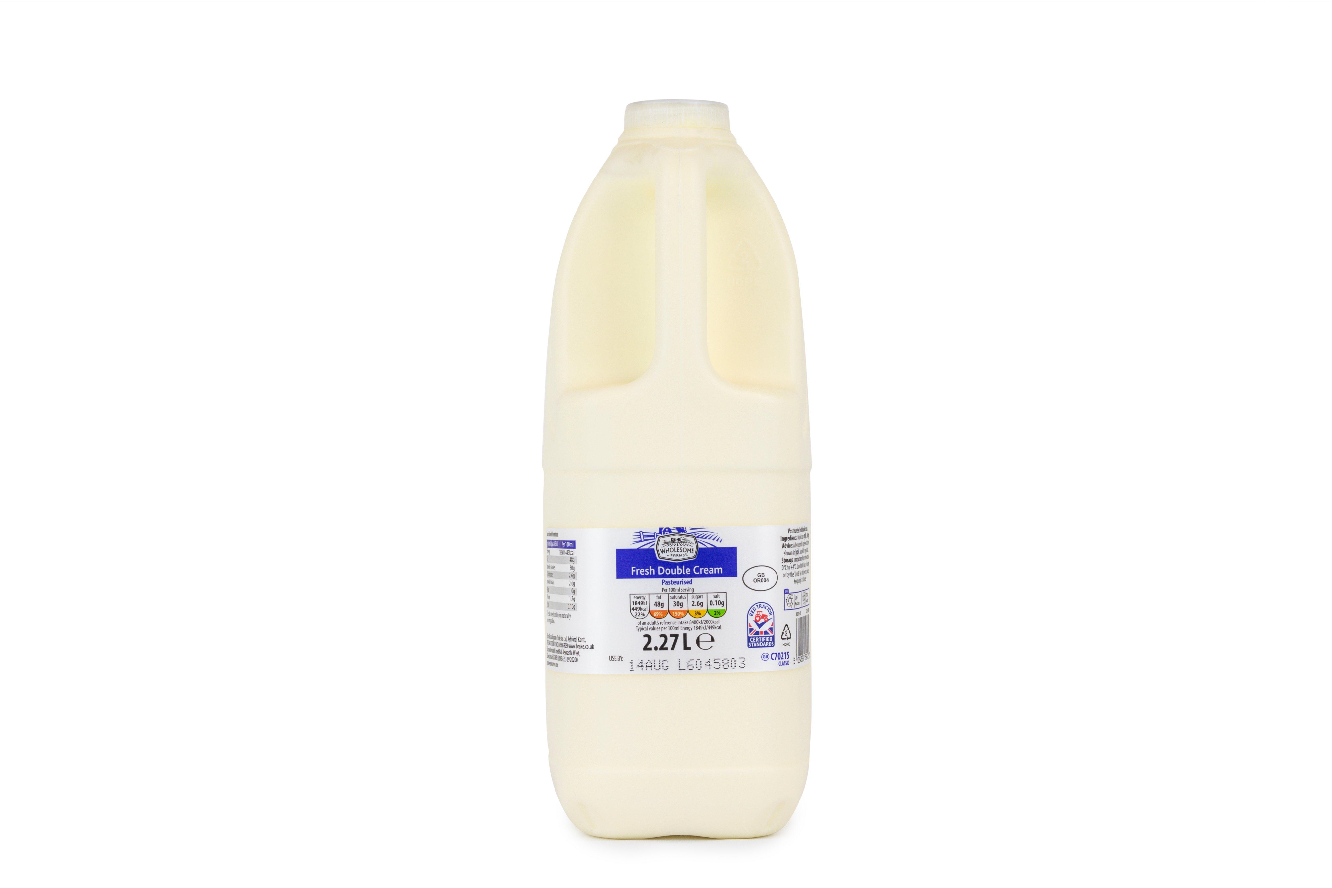 Wholesome Farms Fresh British Double Cream