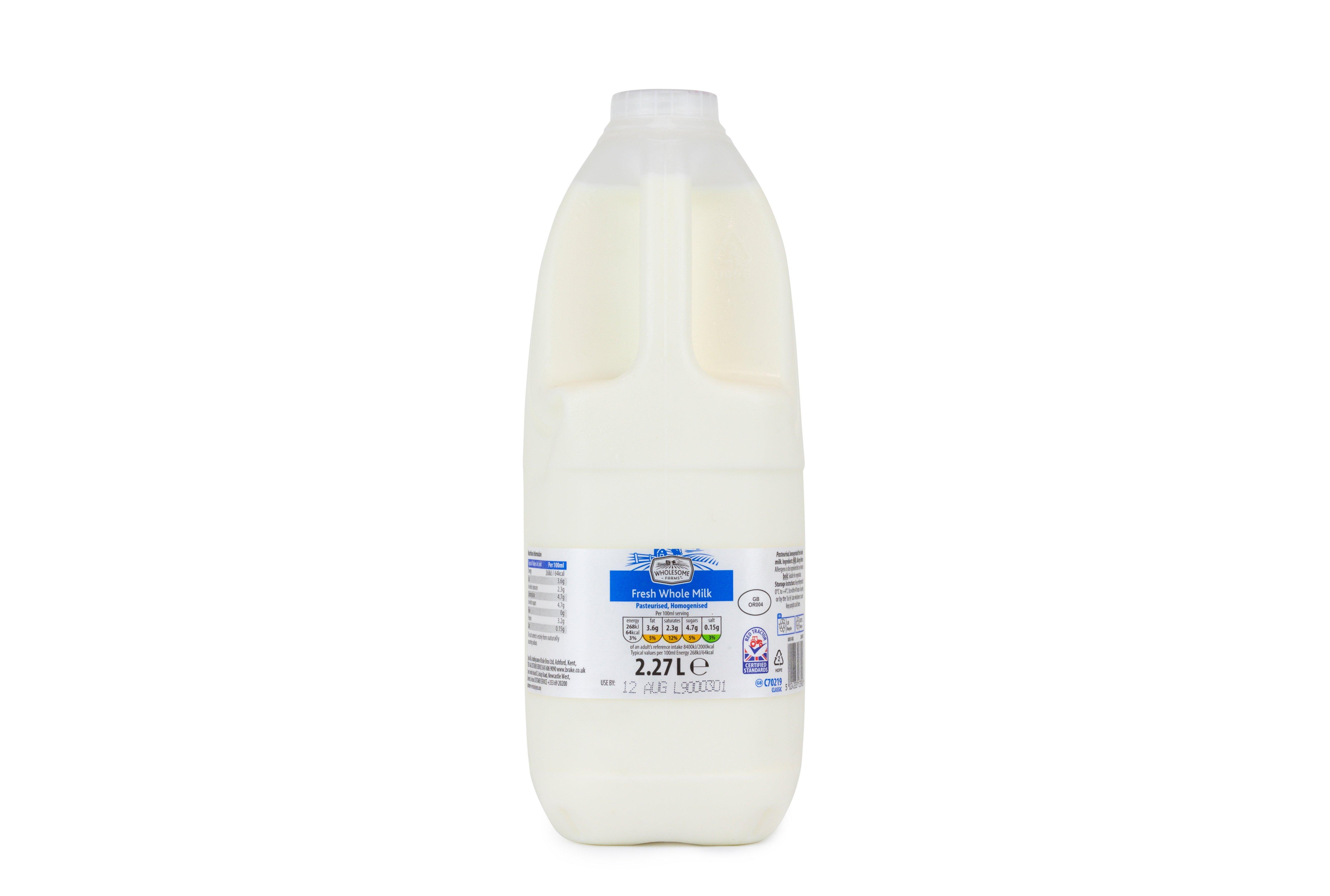Wholesome Farms Fresh British Whole Milk
