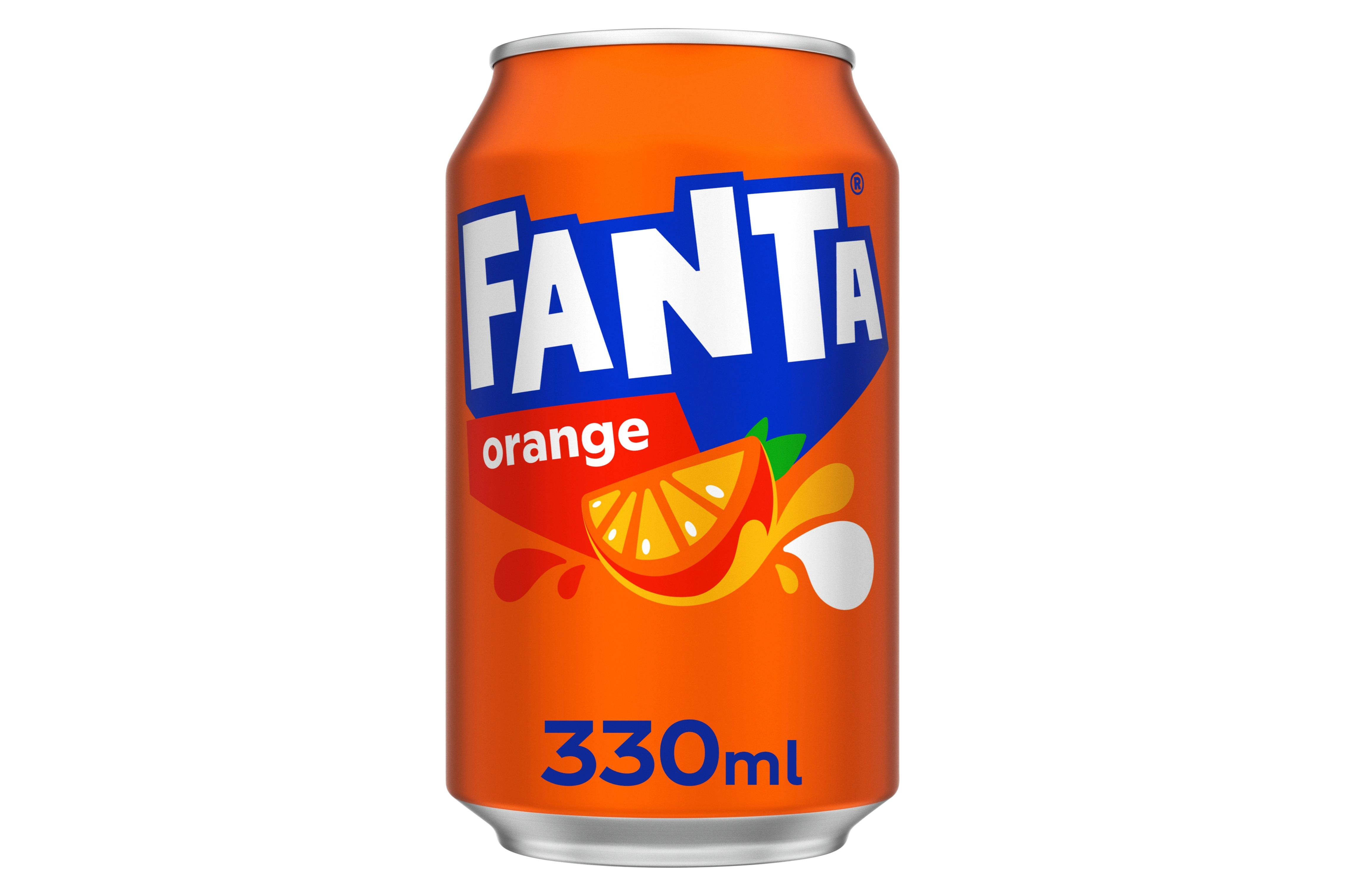 Fanta Orange 330ml Can