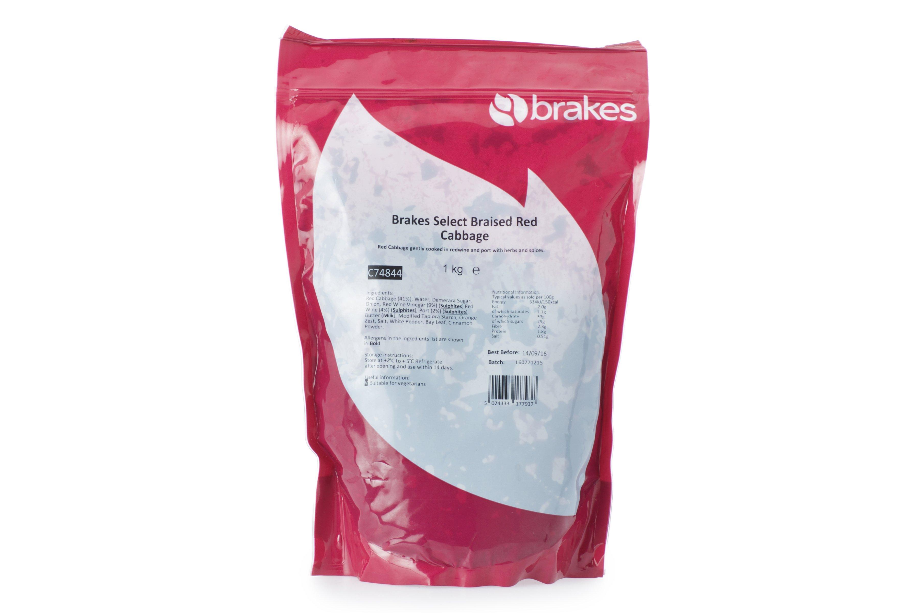 Brakes Braised Red Cabbage