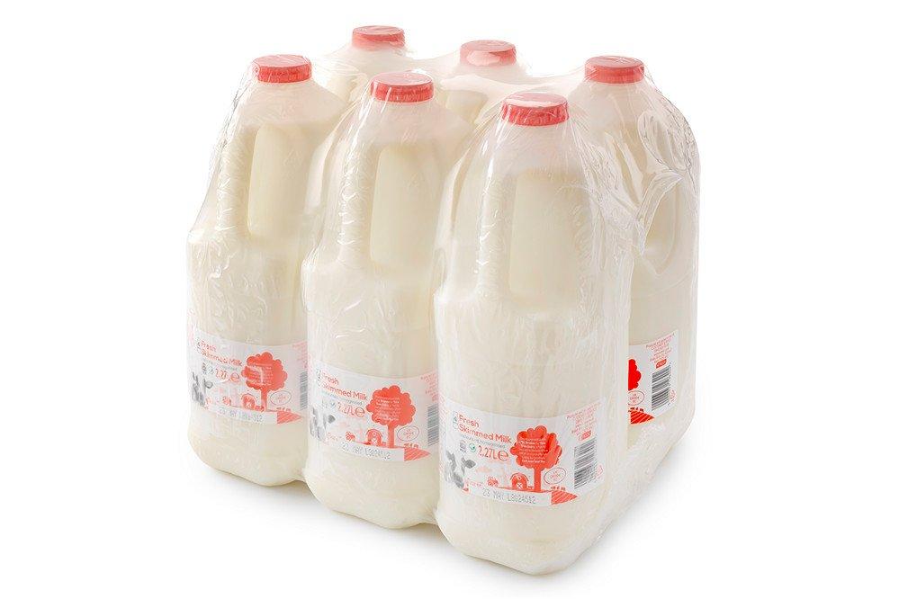 Wholesome Farms Fresh British Skimmed Milk
