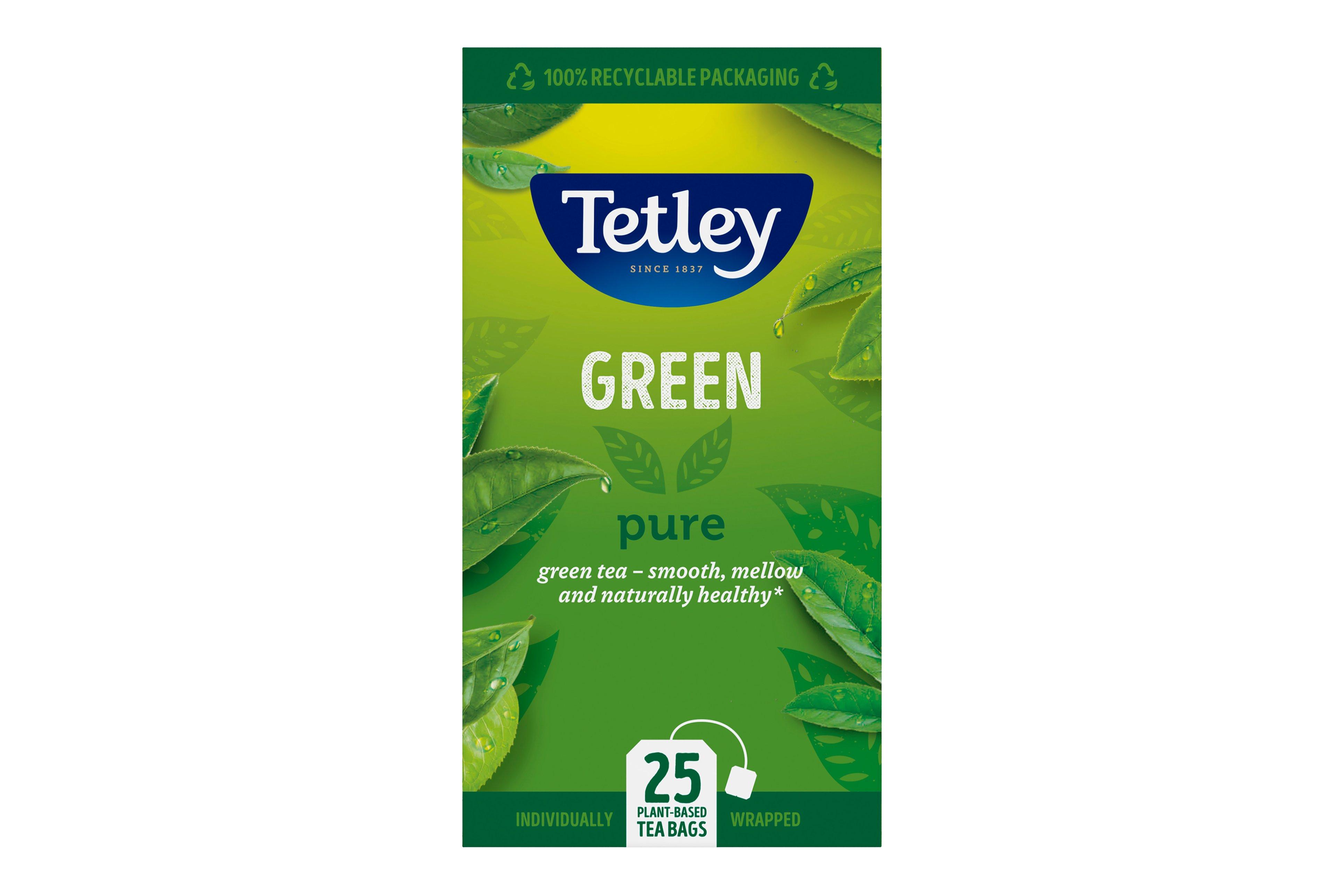 Tetley Pure Green String & Tag envelope