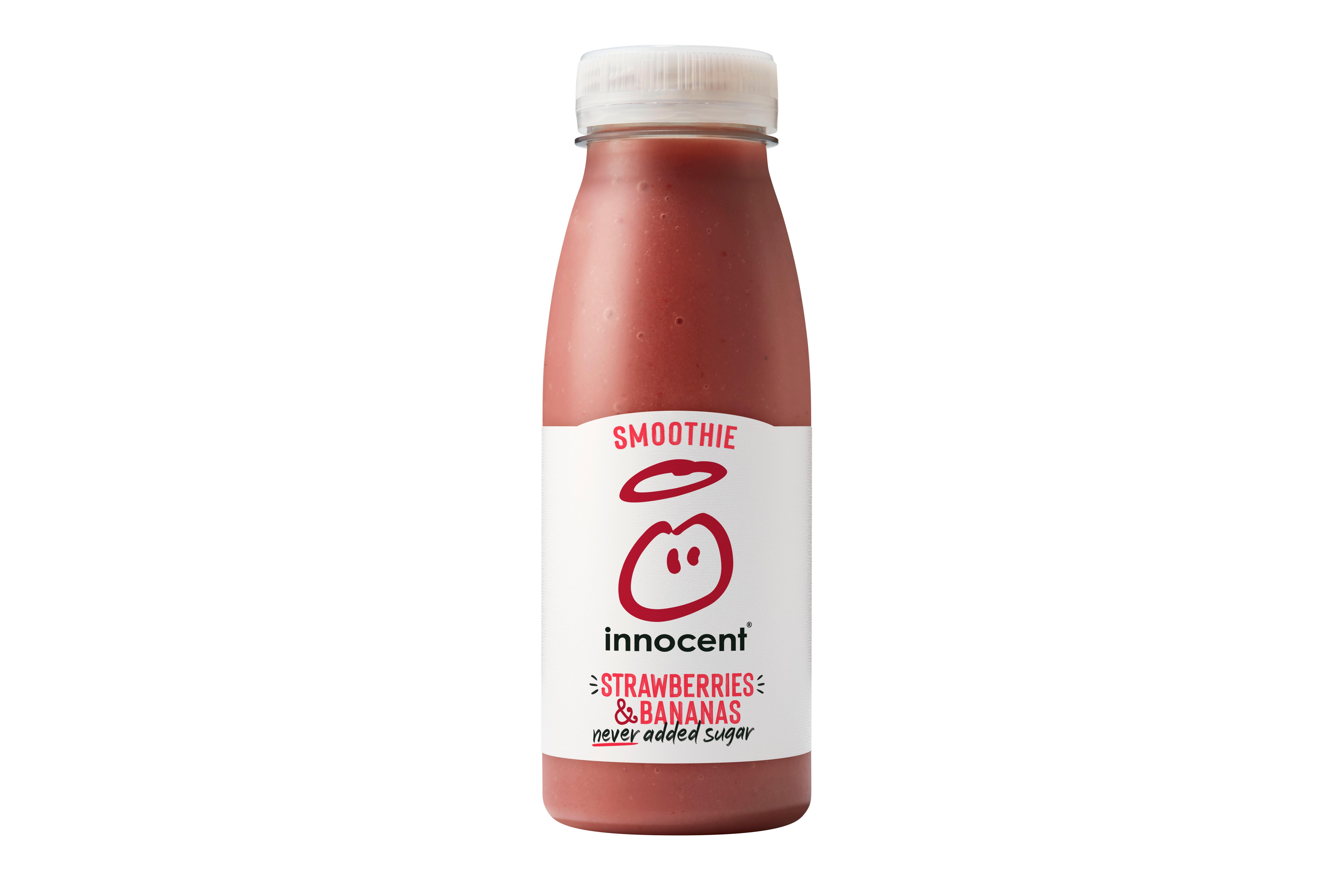 Innocent Smoothie Strawberries & Bananas 250ml